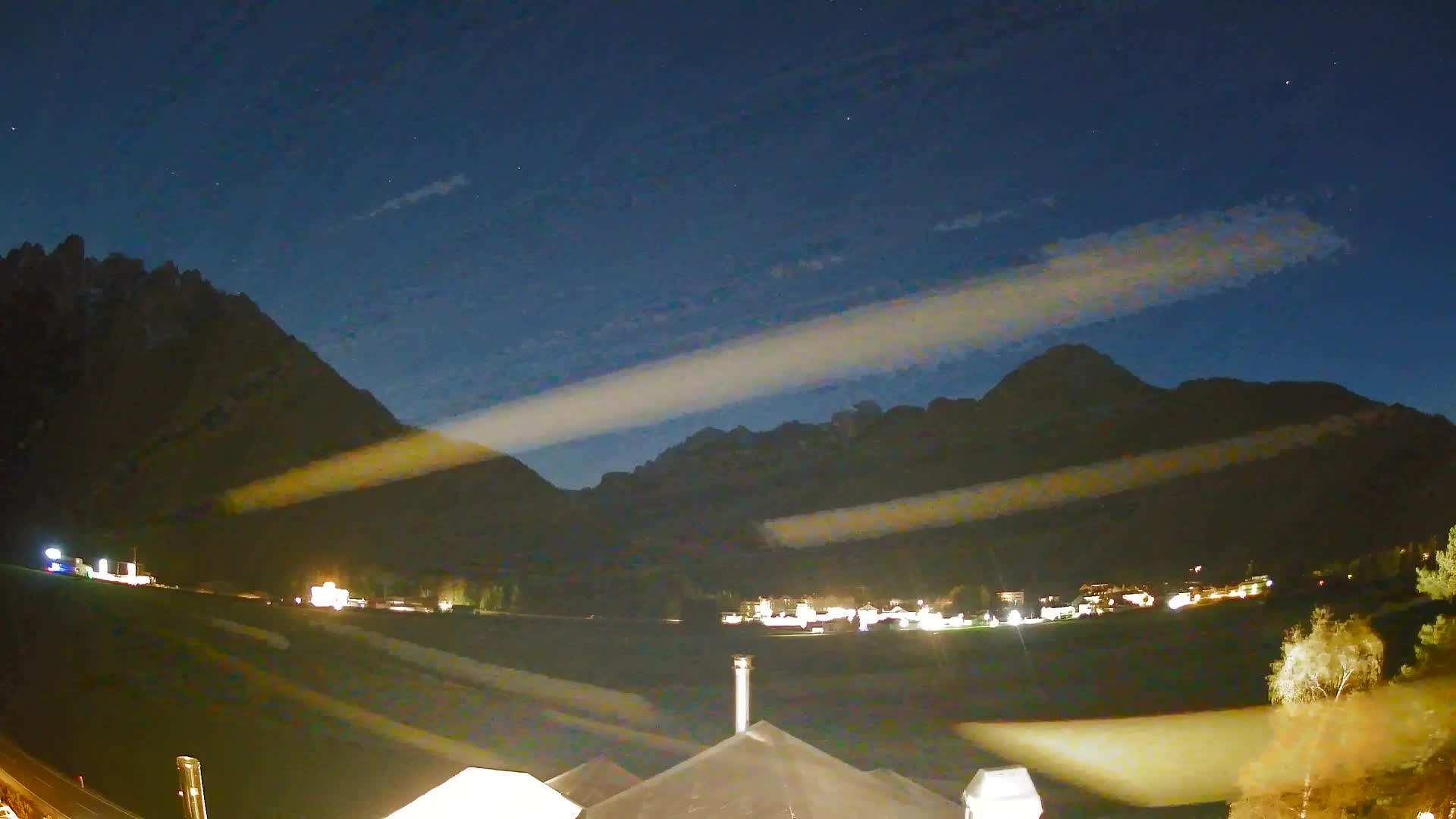 Webcam Toblach Dolomites – View from Hotel Rosengarten