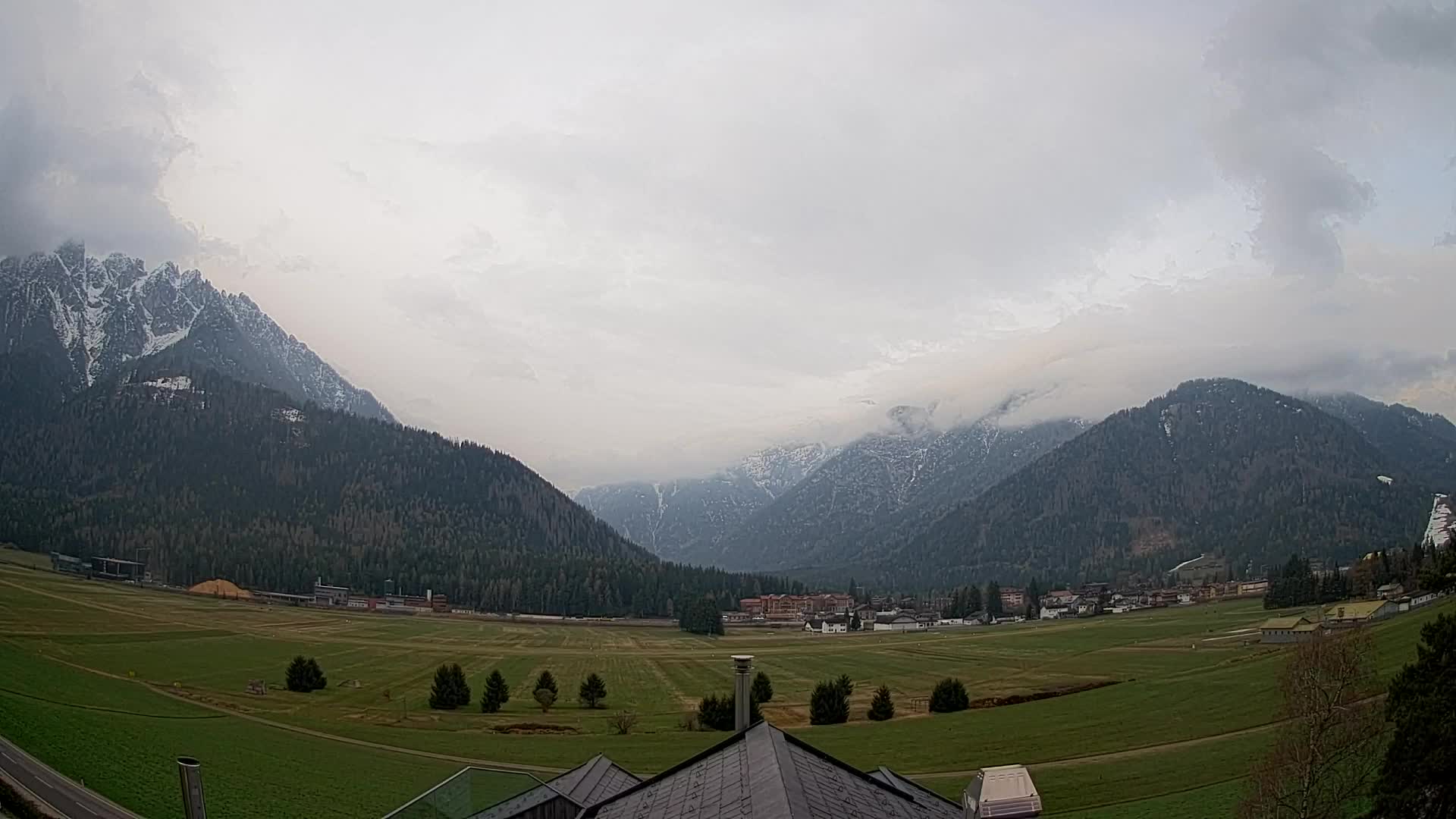Webcam Toblach Dolomitas – Vista desde el Hotel Rosengarten