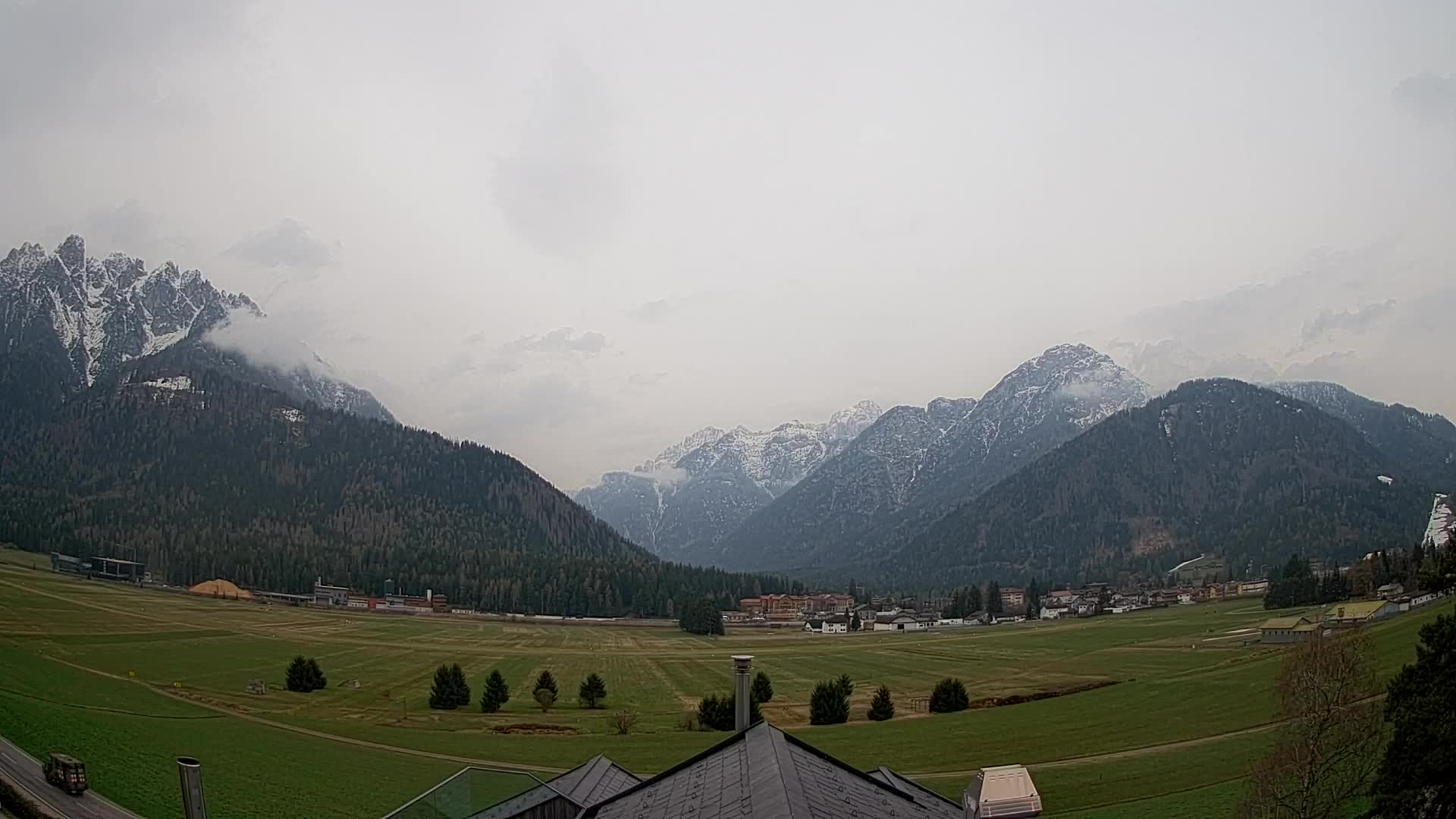 Webcam Dobbiaco Dolomiti – Vista dall’Hotel Rosengarten