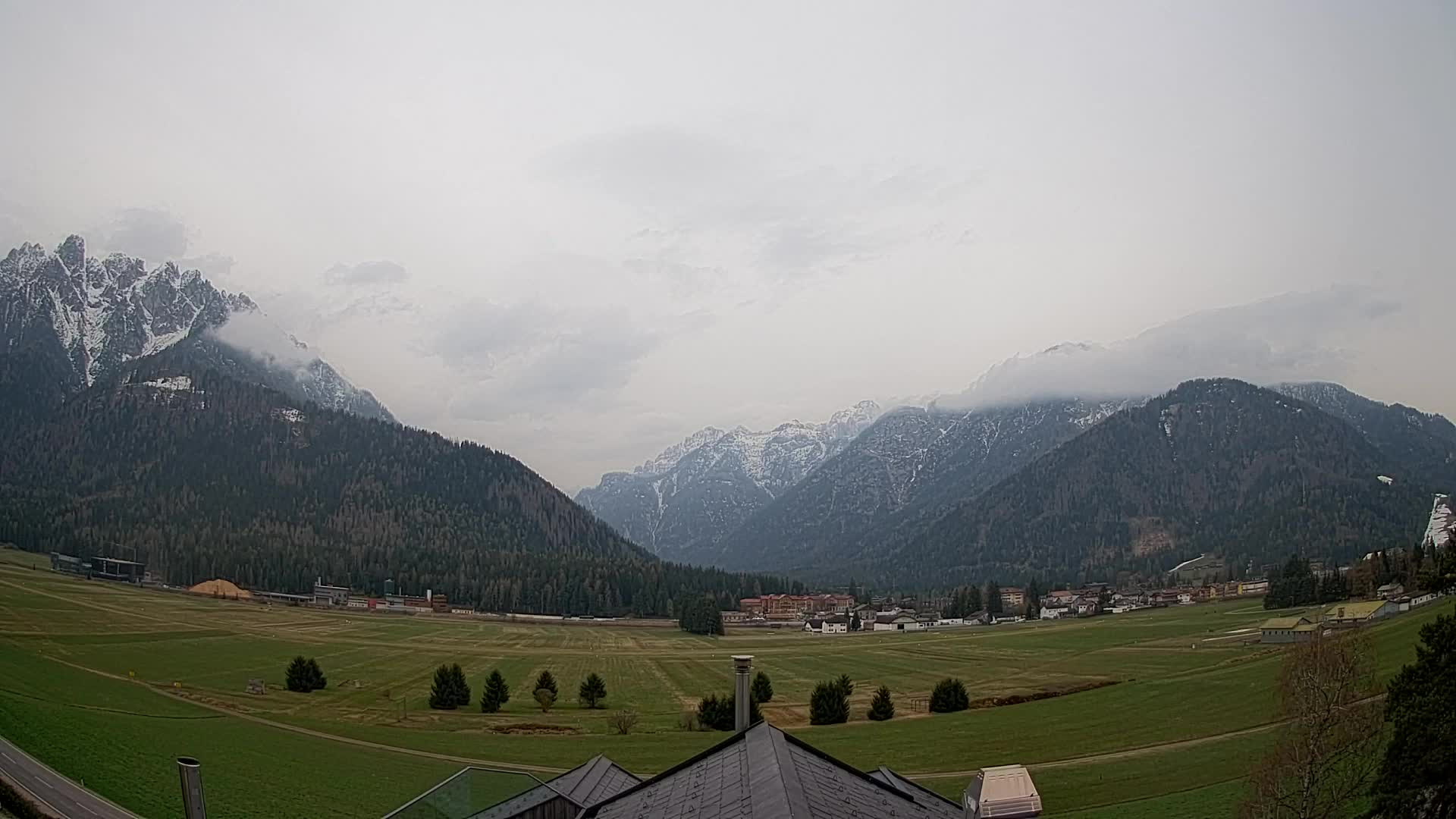 Webcam Toblach Dolomites – Vue depuis l’Hôtel Rosengarten