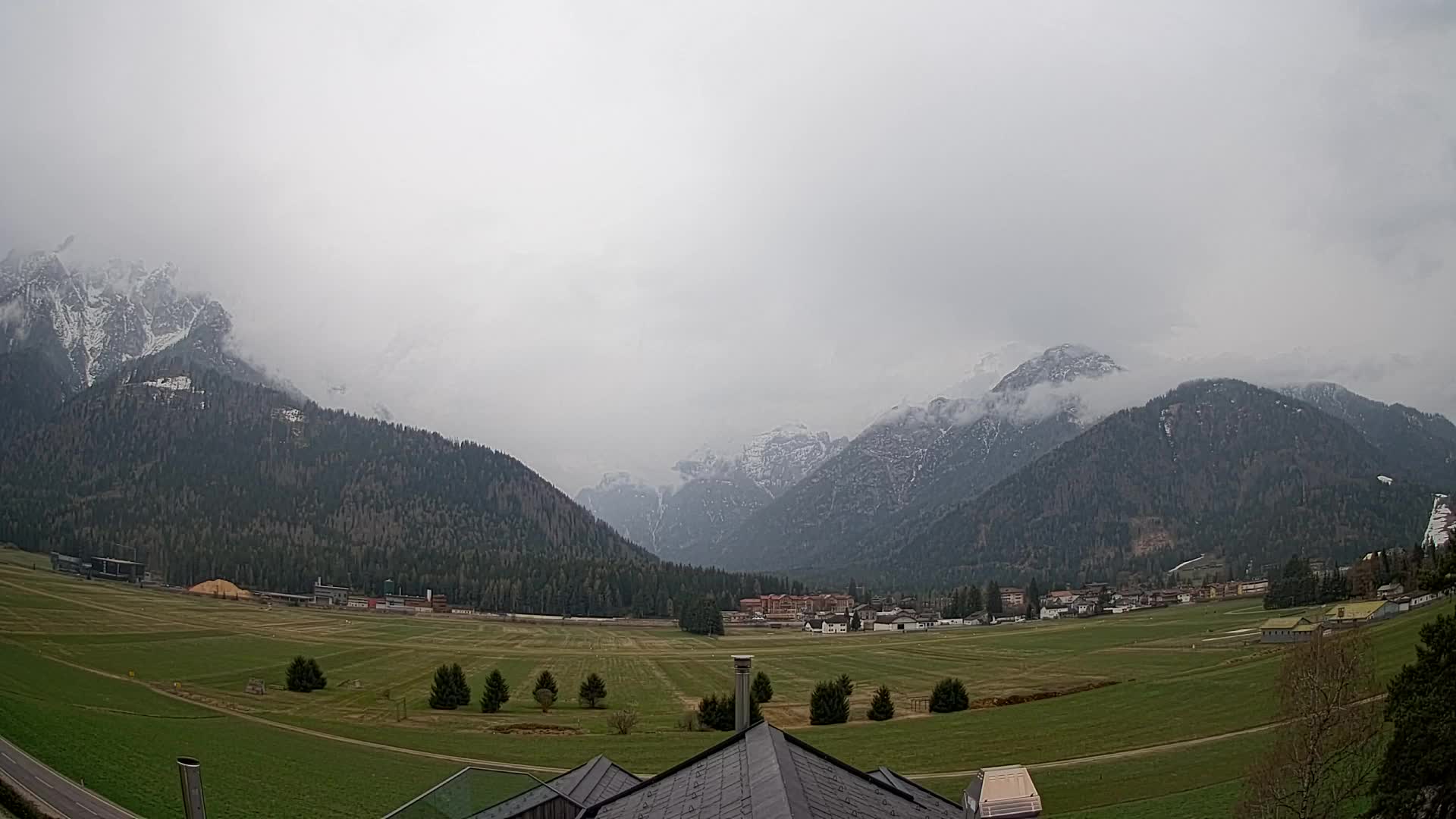 Webcam Toblach Dolomites – Vue depuis l’Hôtel Rosengarten