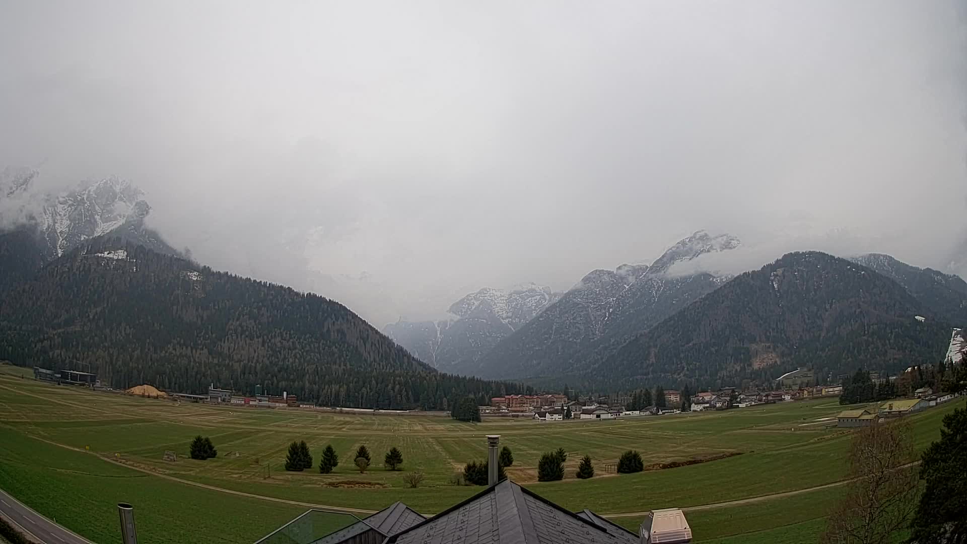 Webcam Toblach Dolomiten – Blick vom Hotel Rosengarten