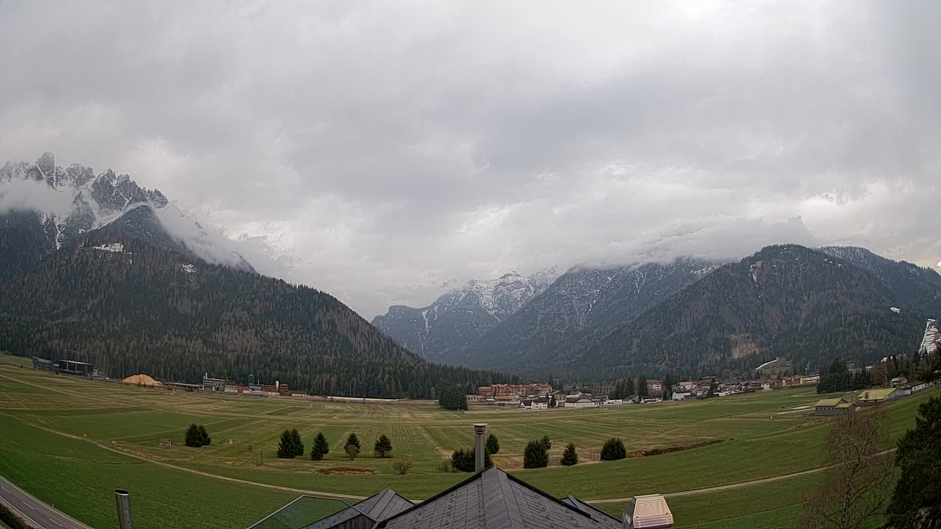 Webcam Toblach Dolomiten – Blick vom Hotel Rosengarten