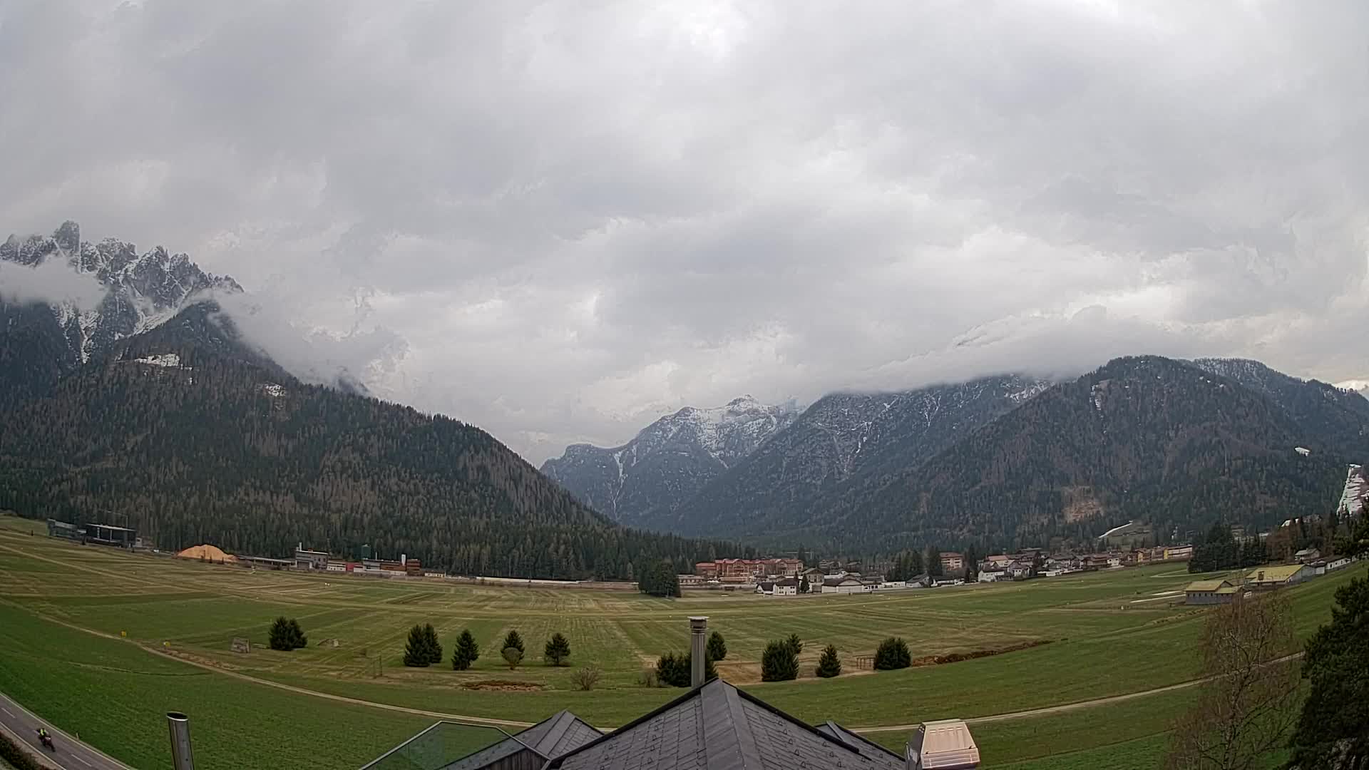 Webcam Toblach Dolomitas – Vista desde el Hotel Rosengarten