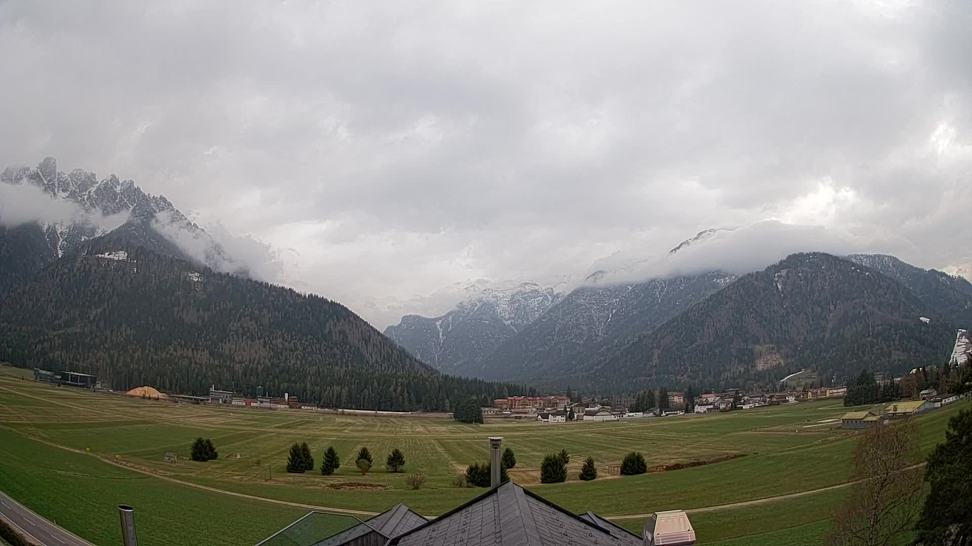 Webcam Toblach Dolomitas – Vista desde el Hotel Rosengarten