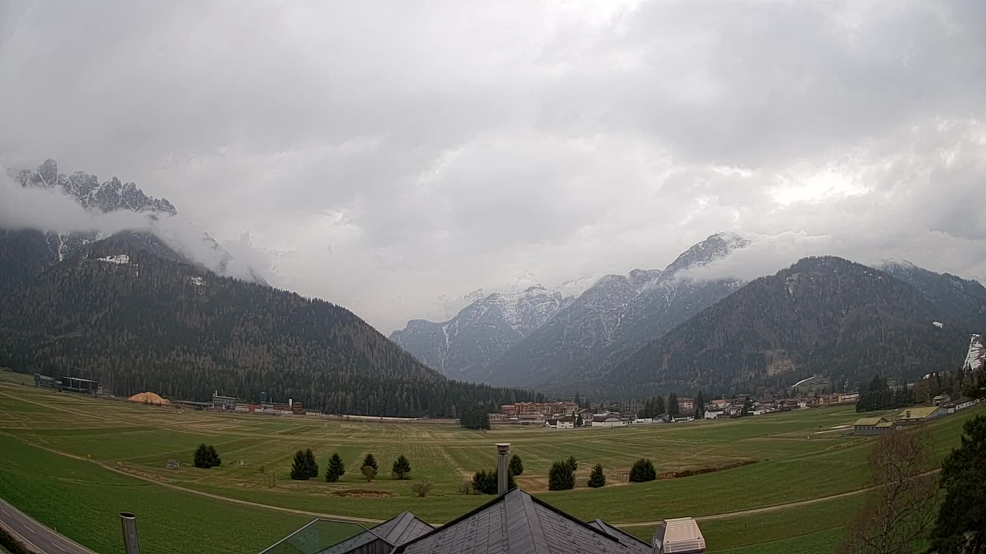 Webcam Toblach Dolomitas – Vista desde el Hotel Rosengarten