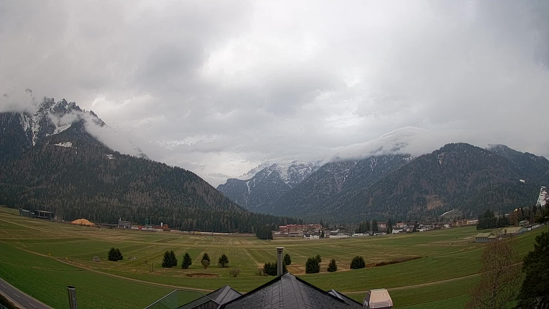 Webcam Toblach Dolomiten – Blick vom Hotel Rosengarten