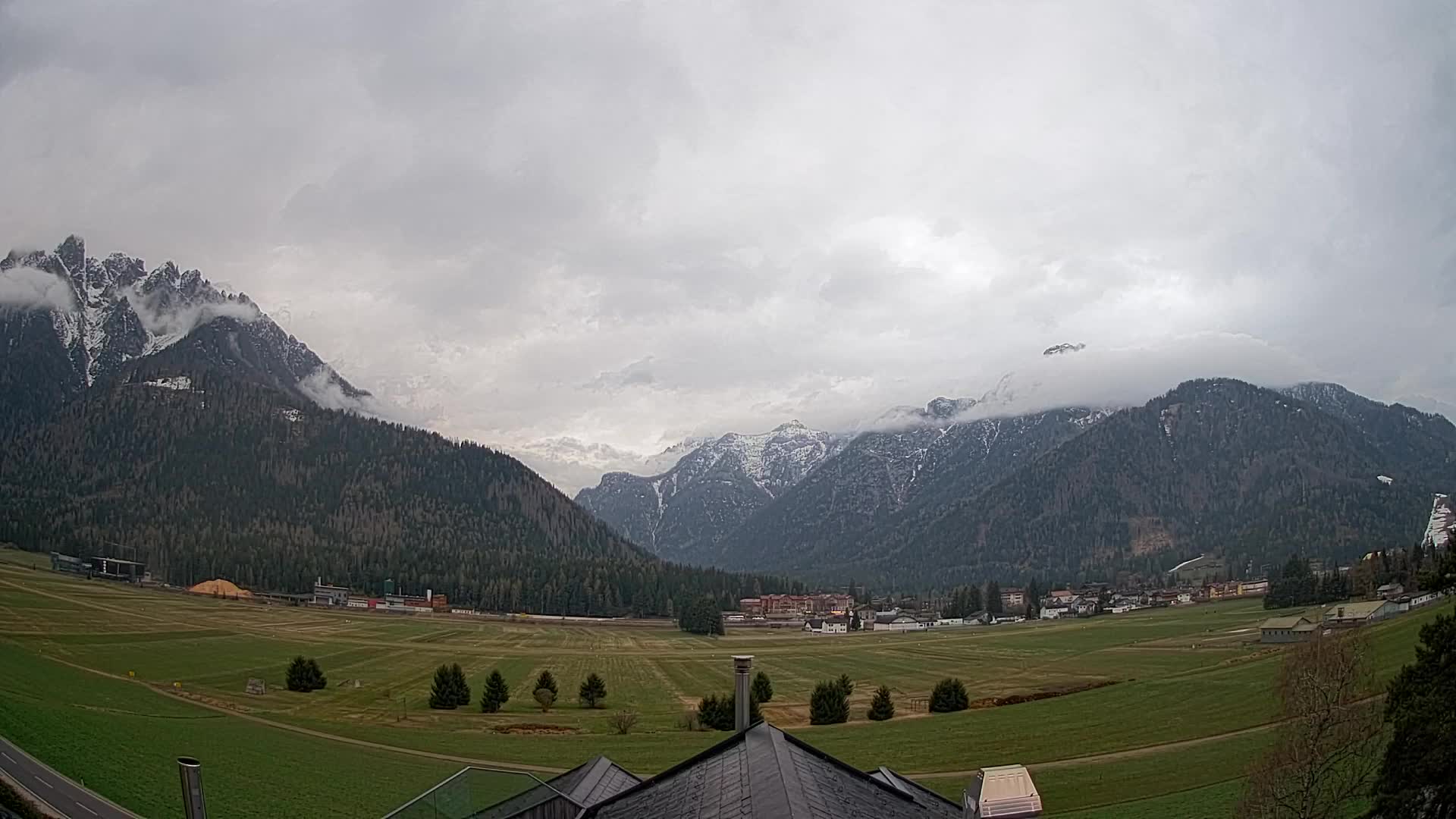 Webcam Toblach Dolomiten – Blick vom Hotel Rosengarten