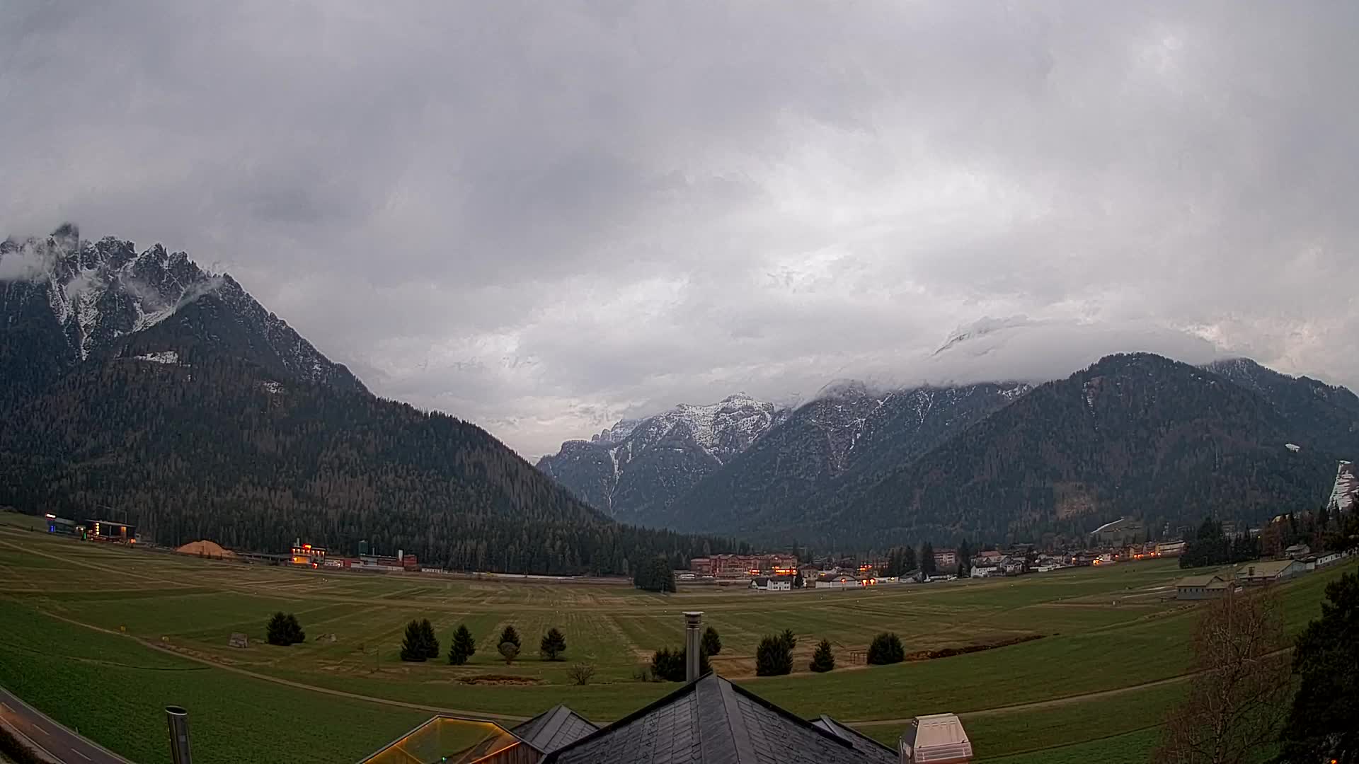 Webcam Toblach Dolomiten – Blick vom Hotel Rosengarten