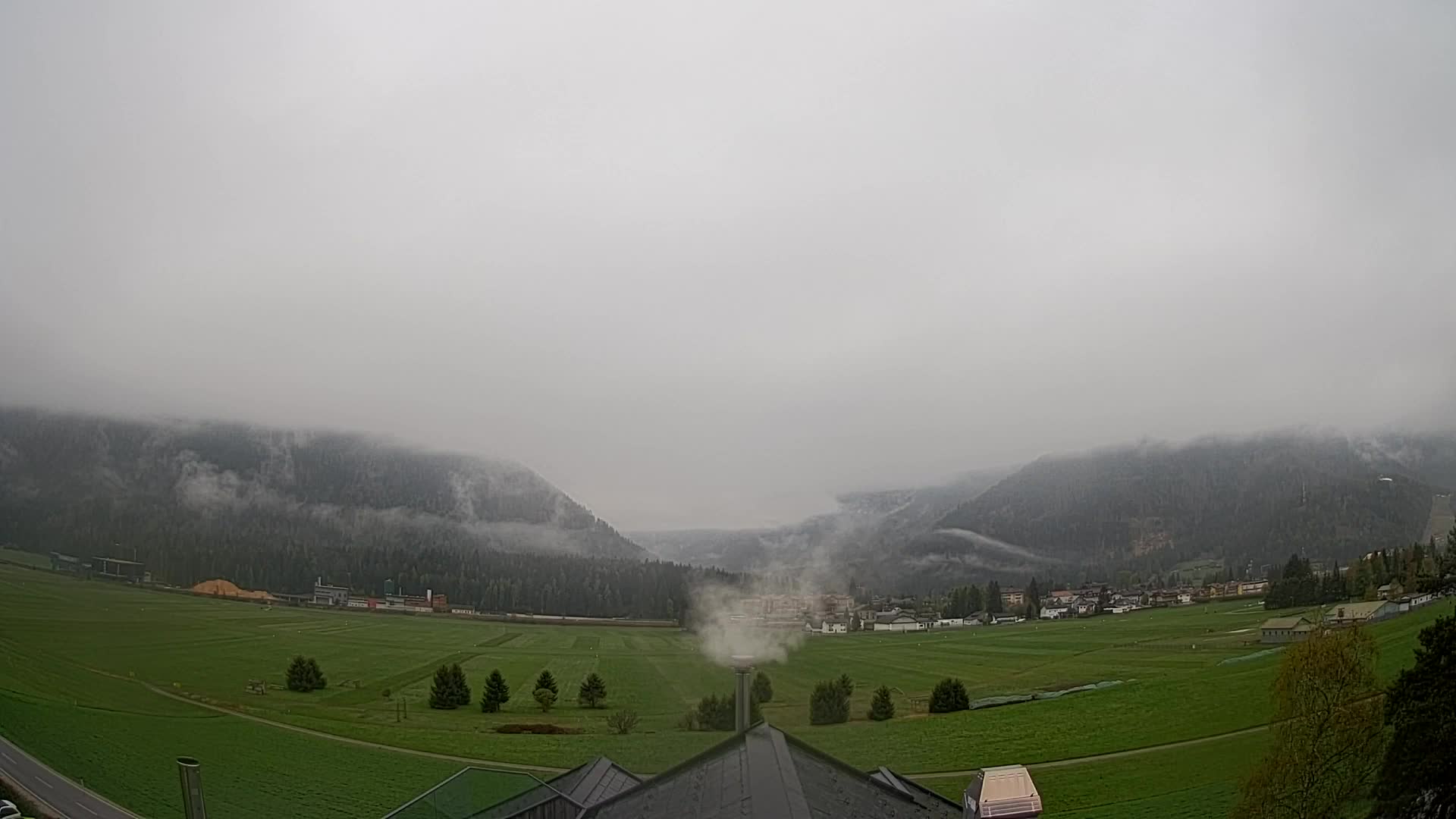 Webcam Toblach Dolomites – View from Hotel Rosengarten