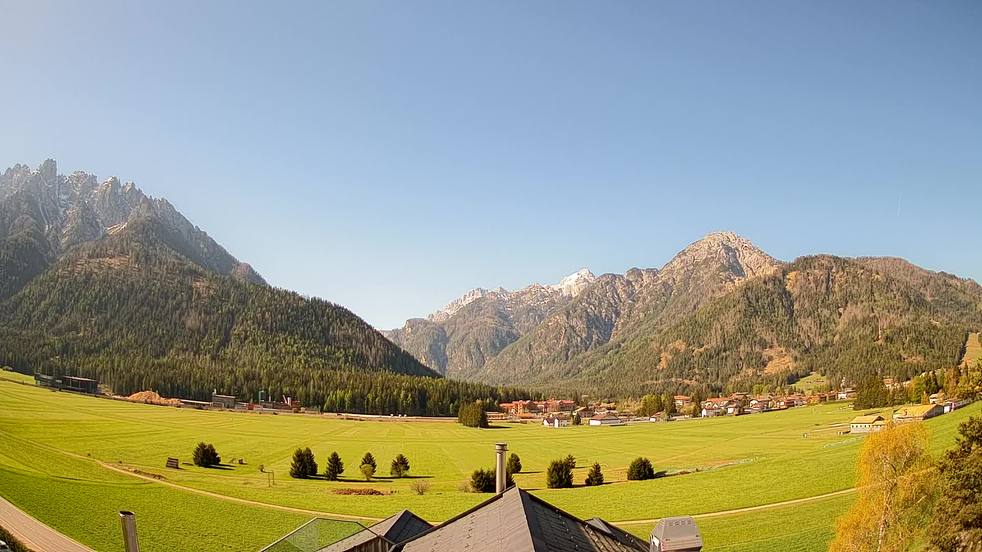 Webcam Toblach Dolomiten – Blick vom Hotel Rosengarten