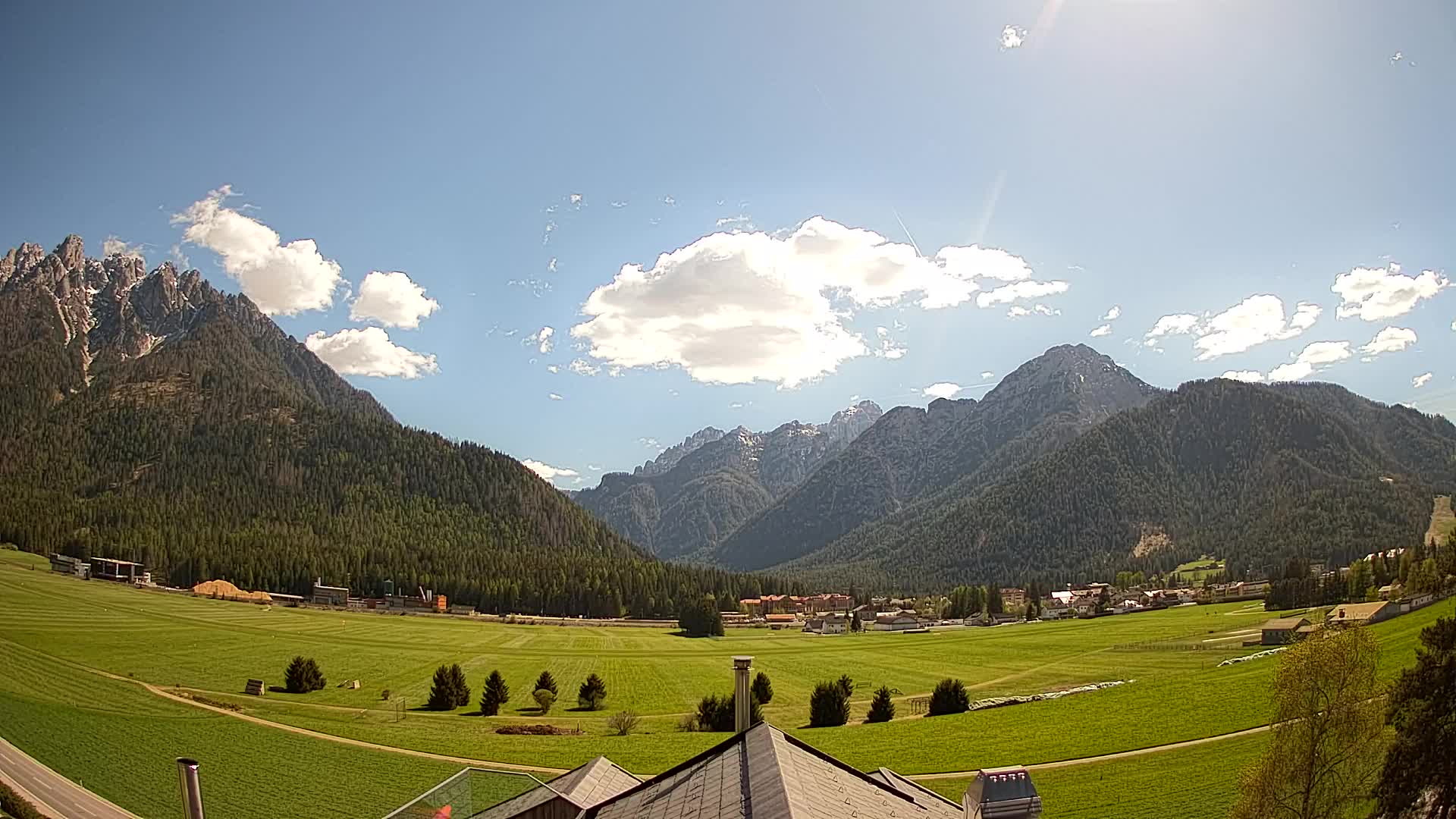 Webcam Toblach Dolomiten – Blick vom Hotel Rosengarten