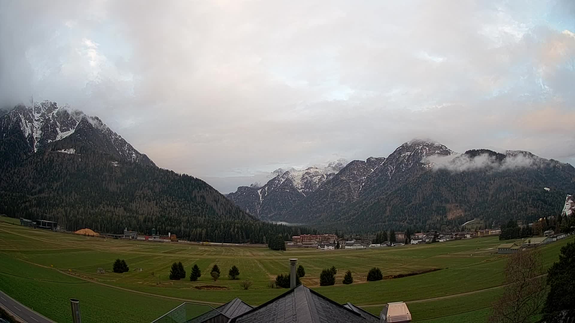Webcam Toblach Dolomiten – Blick vom Hotel Rosengarten