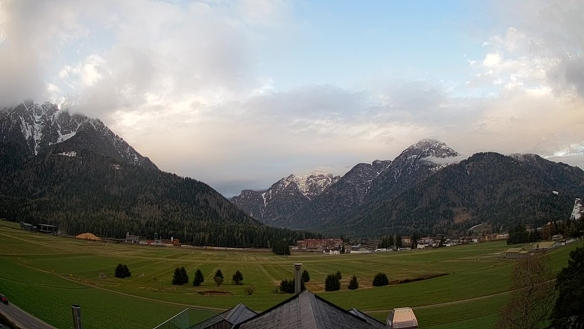 Webcam Toblach Dolomites – Vue depuis l’Hôtel Rosengarten