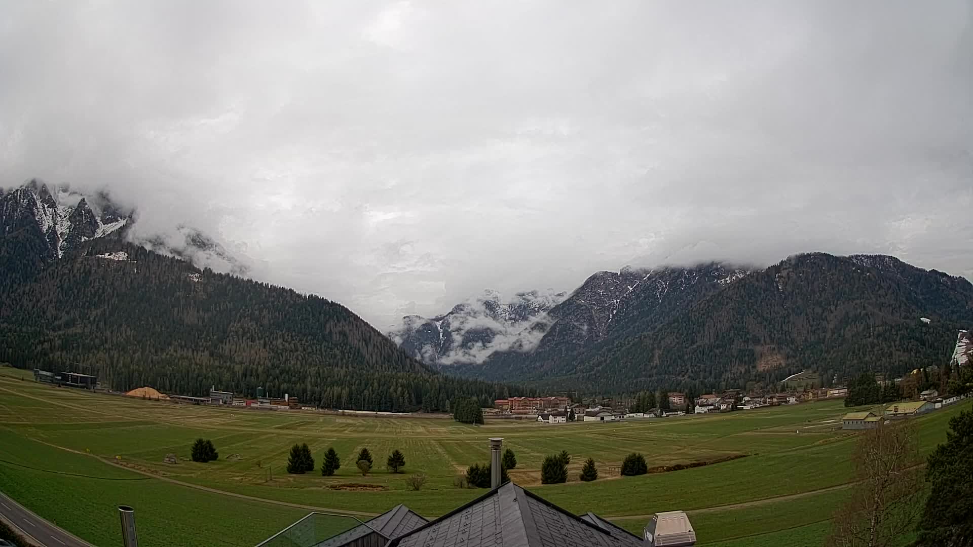 Webcam Toblach Dolomitas – Vista desde el Hotel Rosengarten