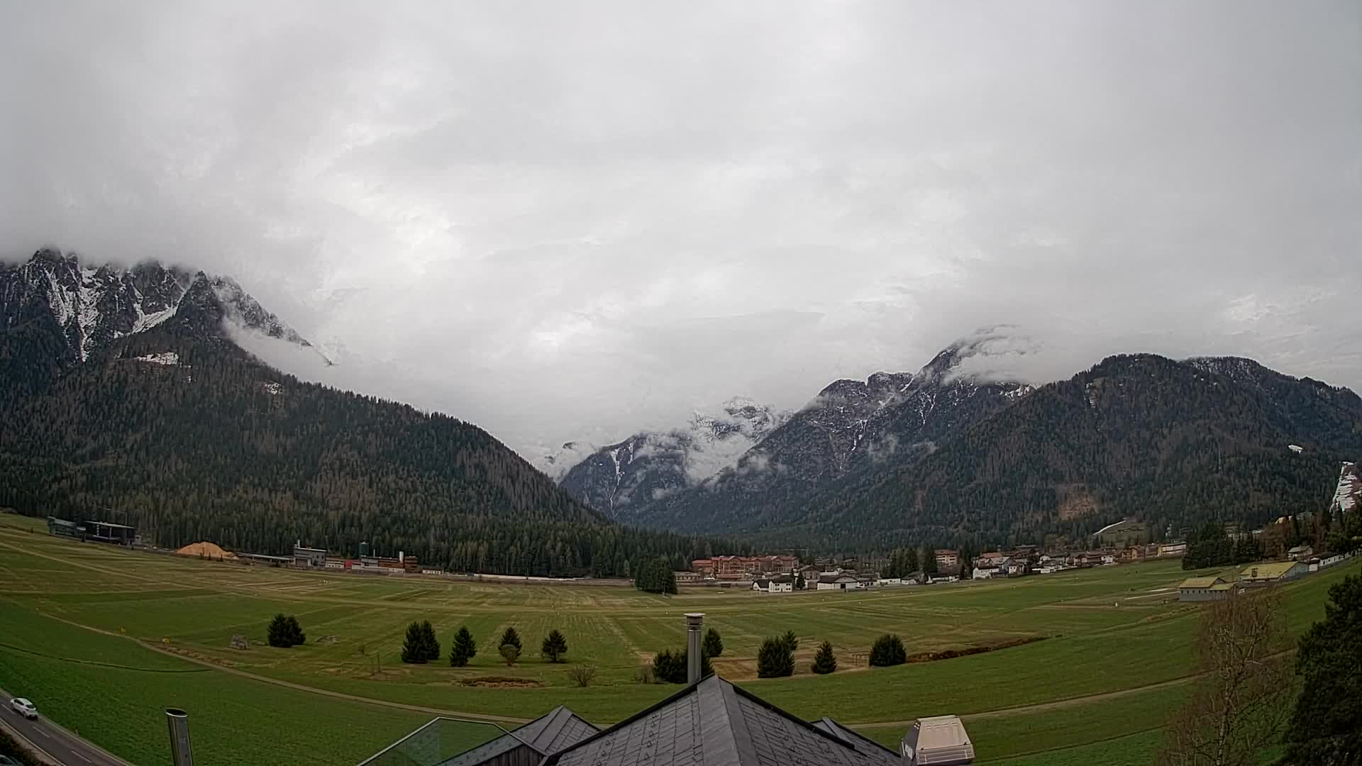 Webcam Toblach Dolomiten – Blick vom Hotel Rosengarten