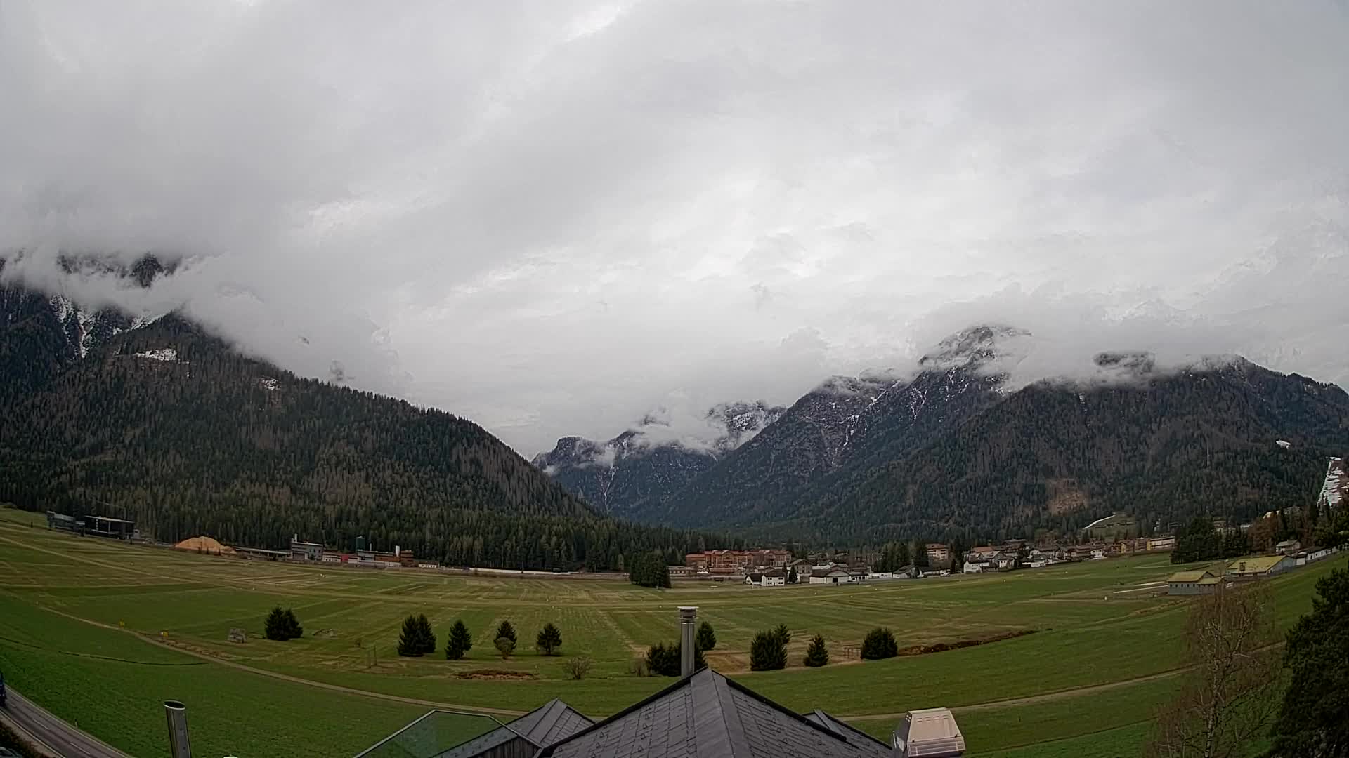 Webcam Toblach Dolomiten – Blick vom Hotel Rosengarten