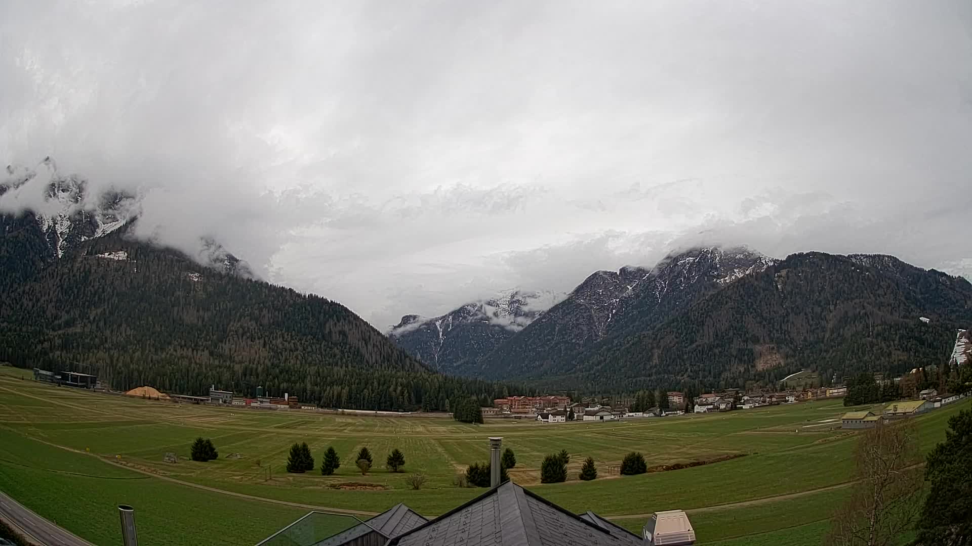 Webcam Toblach Dolomiten – Blick vom Hotel Rosengarten