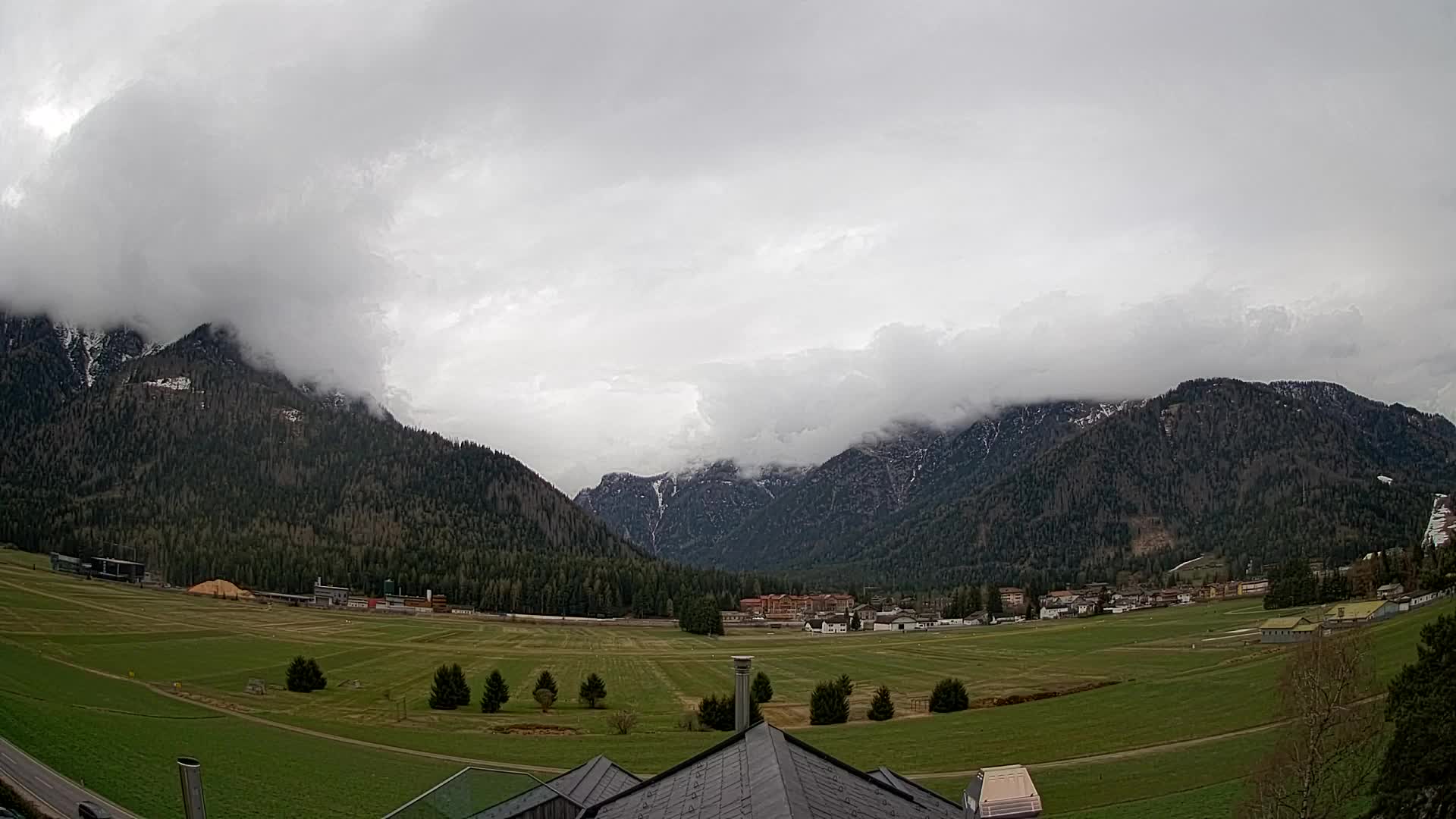 Webcam Toblach Dolomiten – Blick vom Hotel Rosengarten