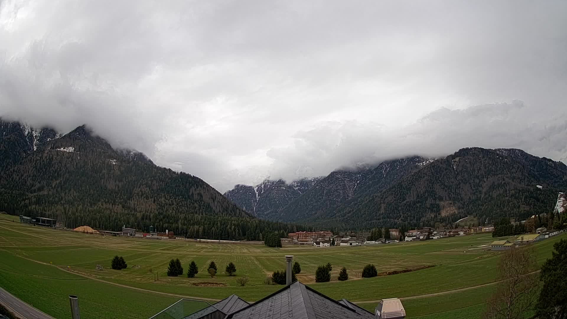 Webcam Toblach Dolomites – Vue depuis l’Hôtel Rosengarten