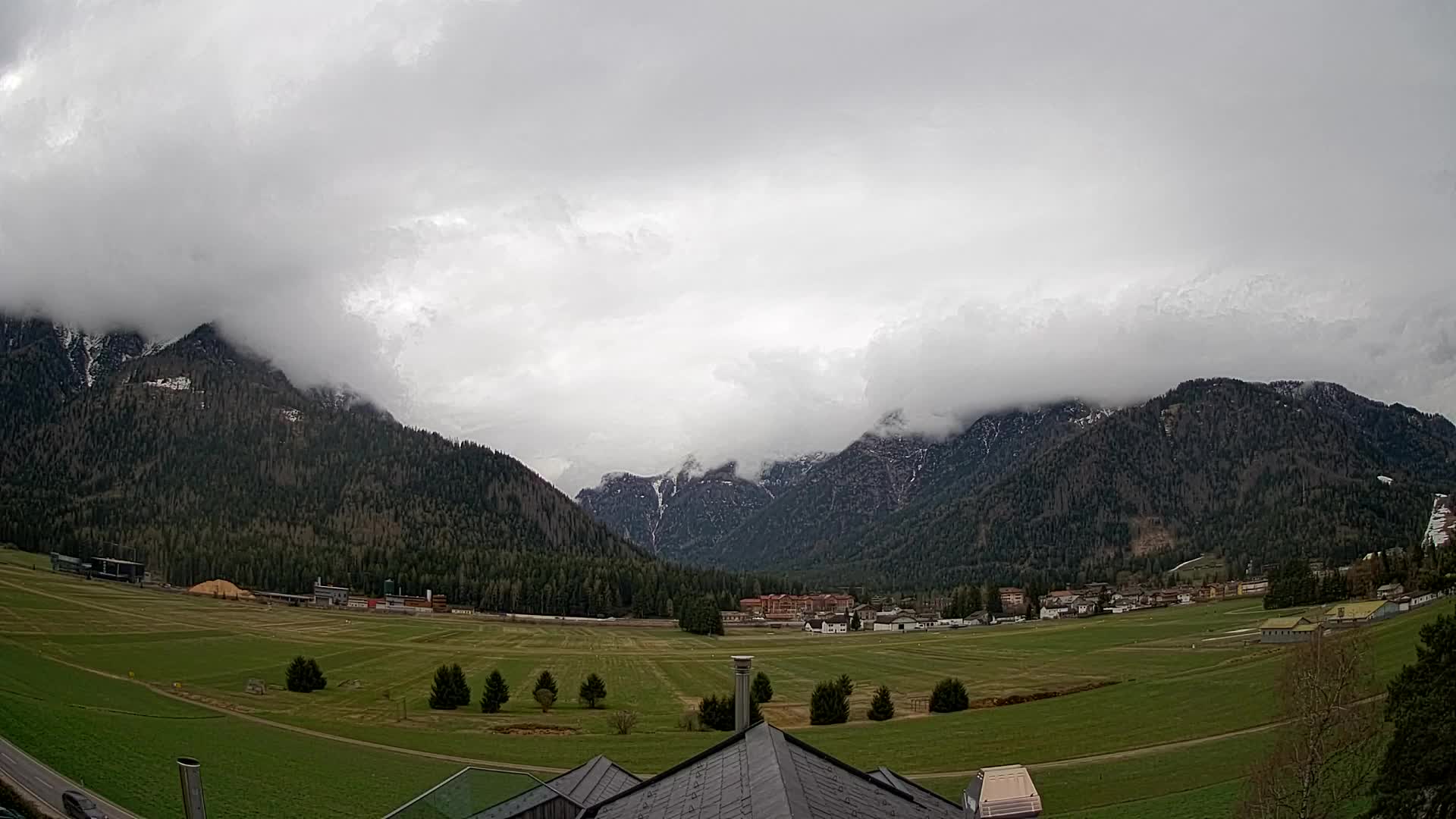 Webcam Toblach Dolomitas – Vista desde el Hotel Rosengarten