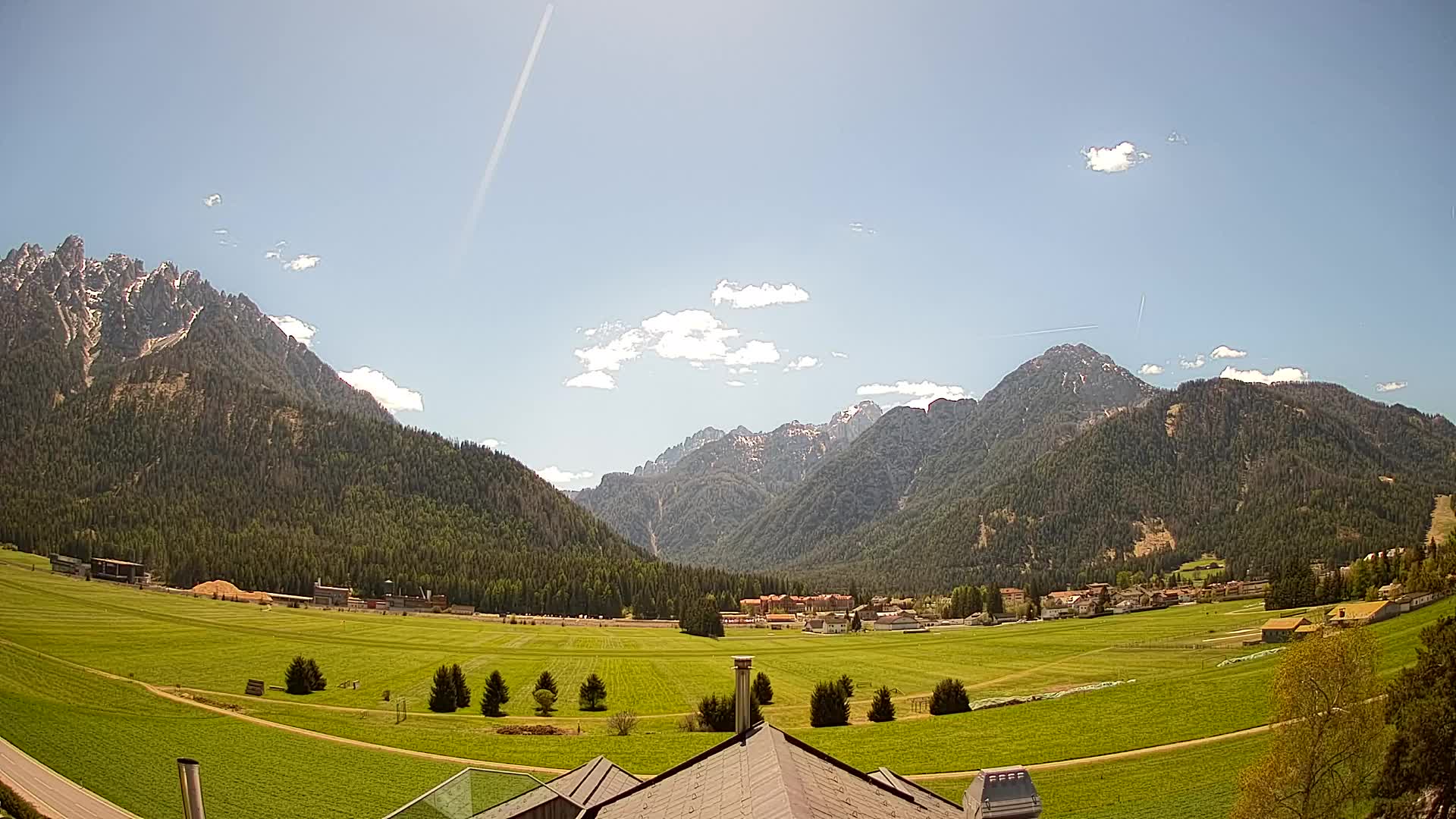 Webcam Dobbiaco Dolomiti – Vista dall’Hotel Rosengarten