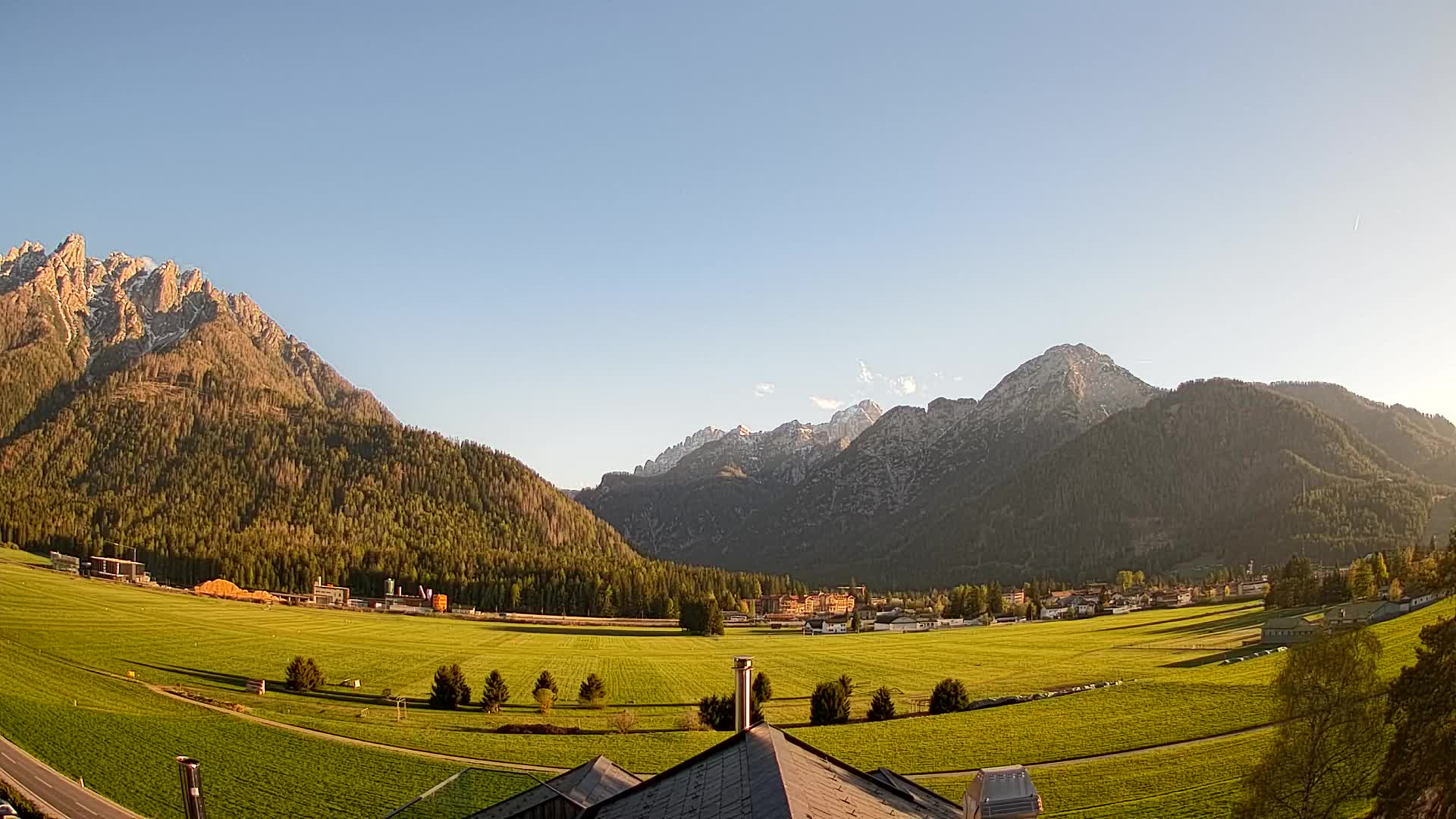 Webcam Toblach Dolomitas – Vista desde el Hotel Rosengarten