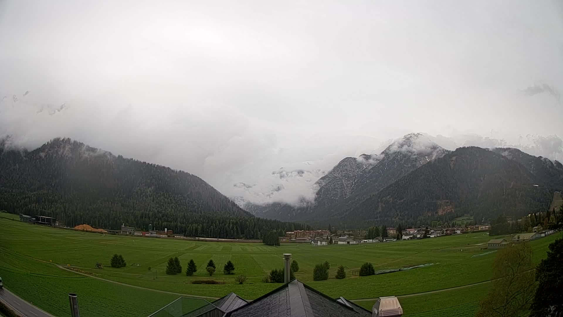 Webcam Toblach Dolomitas – Vista desde el Hotel Rosengarten