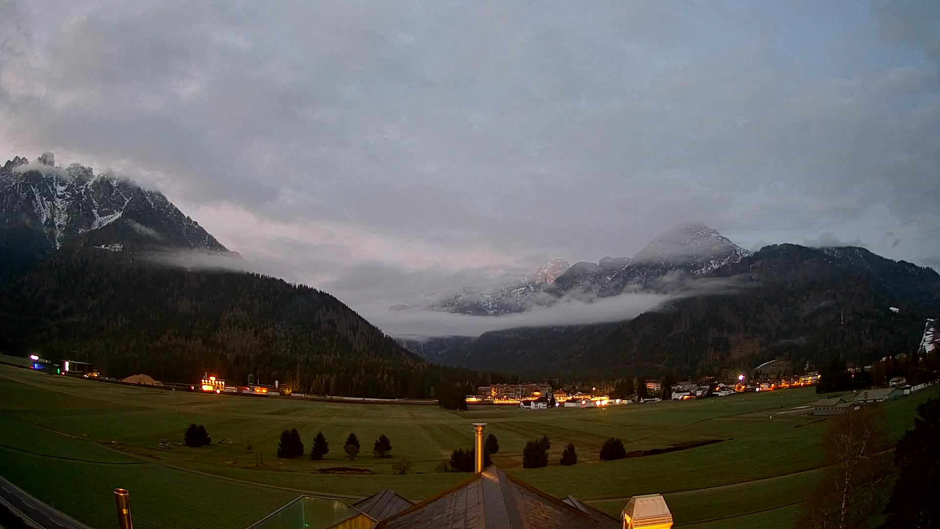 Webcam Toblach Dolomitas – Vista desde el Hotel Rosengarten