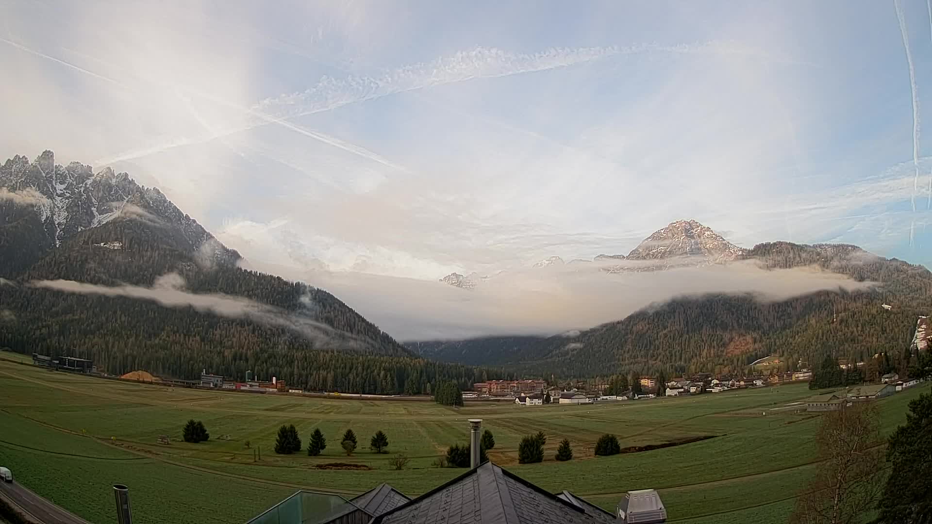 Webcam Toblach Dolomitas – Vista desde el Hotel Rosengarten