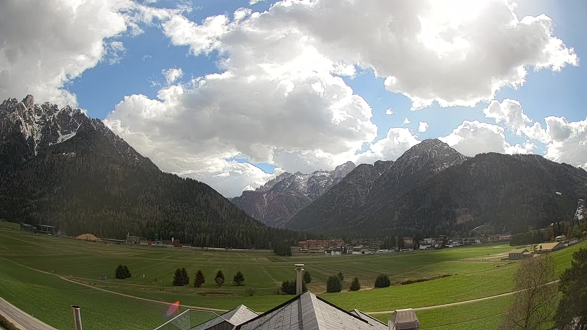 Webcam Toblach Dolomiten – Blick vom Hotel Rosengarten