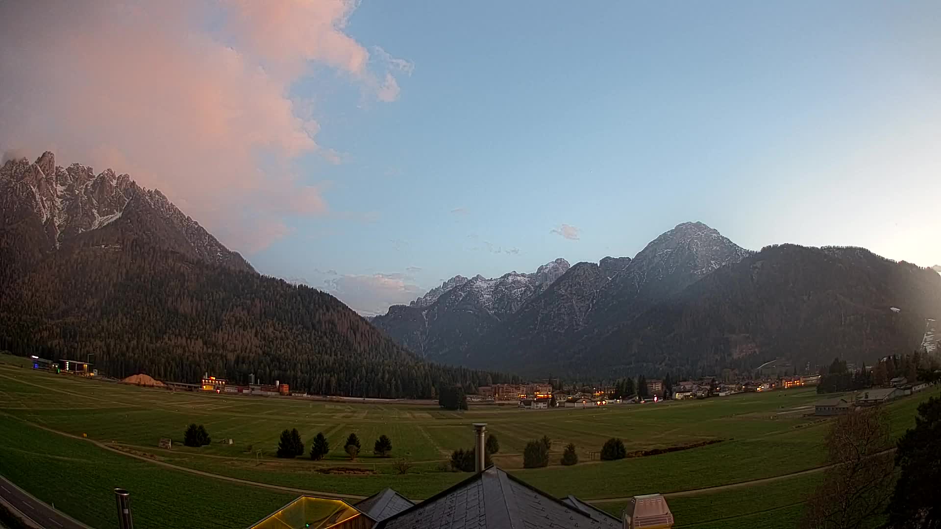 Webcam Toblach Dolomites – Vue depuis l’Hôtel Rosengarten