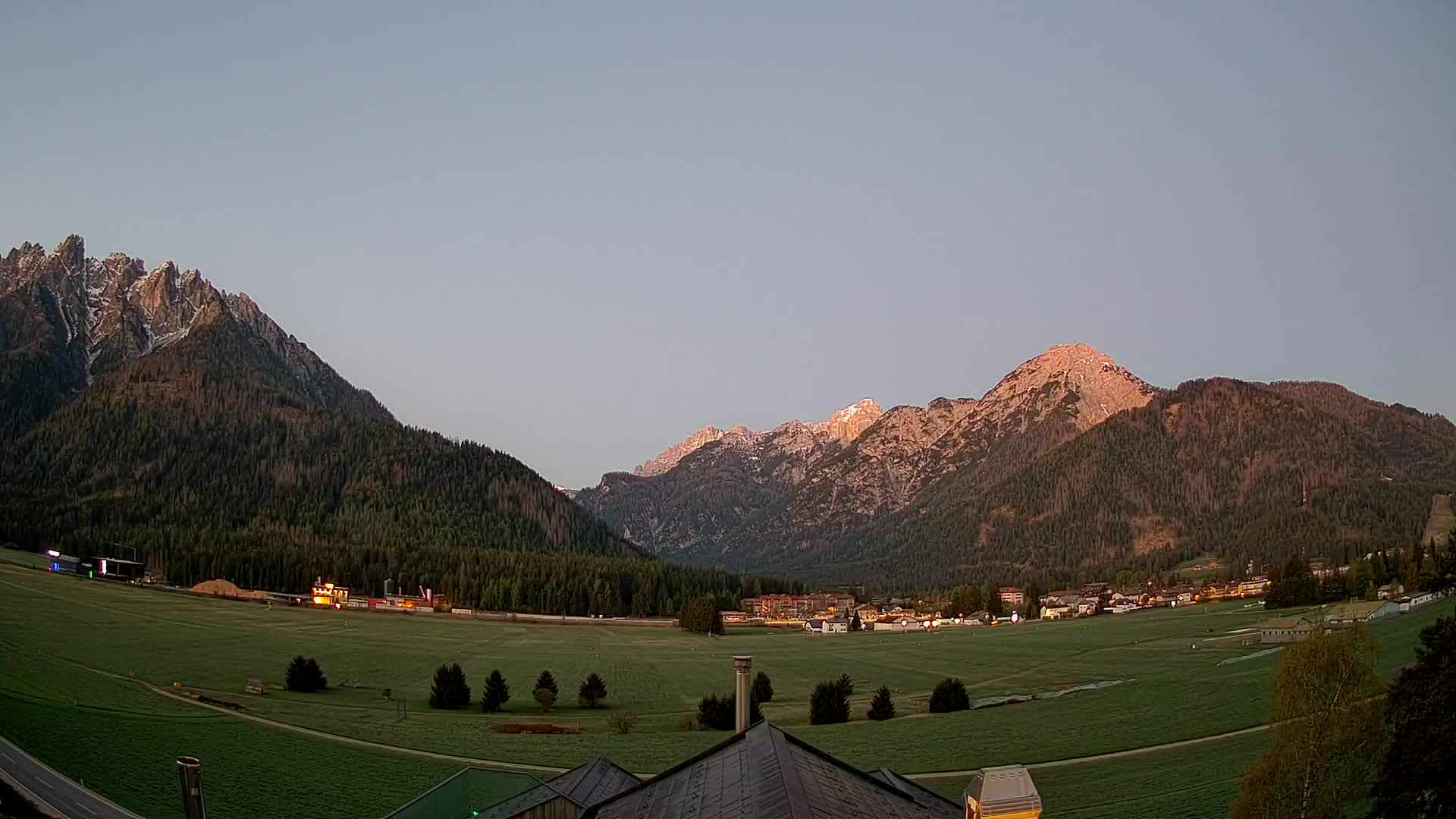 Webcam Toblach Dolomitas – Vista desde el Hotel Rosengarten