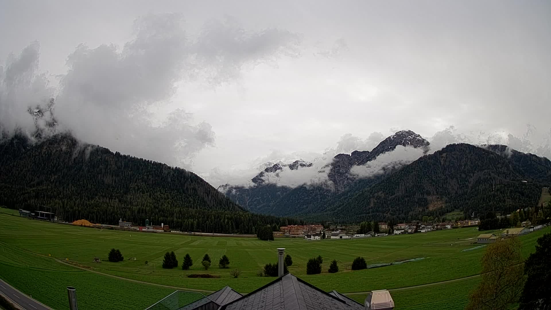 Webcam Toblach Dolomiten – Blick vom Hotel Rosengarten