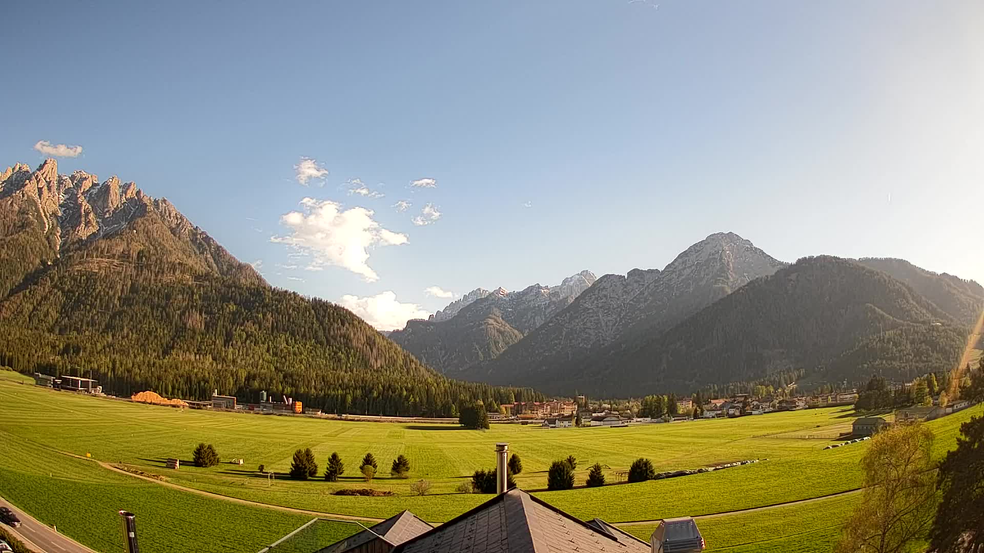 Webcam Toblach Dolomitas – Vista desde el Hotel Rosengarten