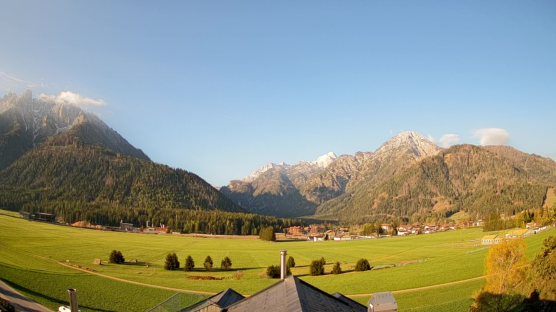 Webcam Toblach Dolomitas – Vista desde el Hotel Rosengarten
