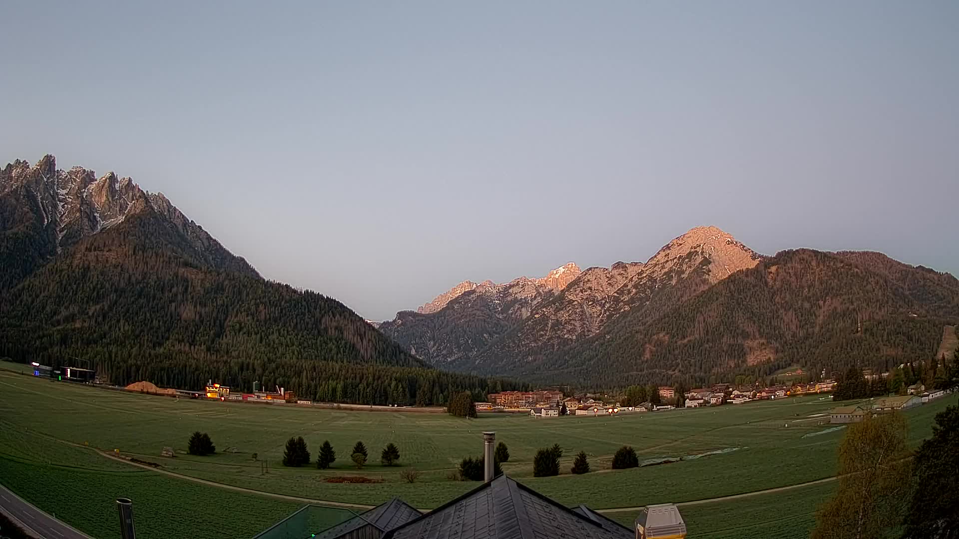 Webcam Toblach Dolomitas – Vista desde el Hotel Rosengarten