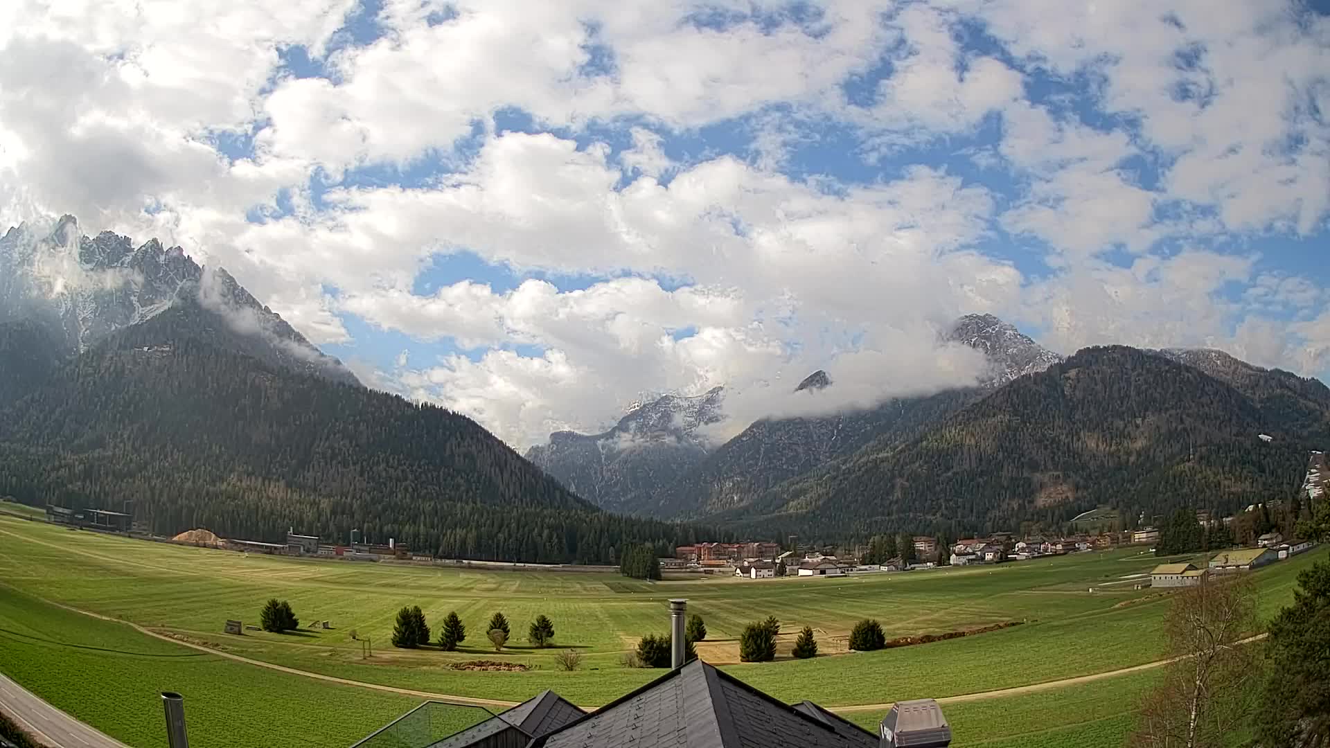 Webcam Toblach Dolomiten – Blick vom Hotel Rosengarten