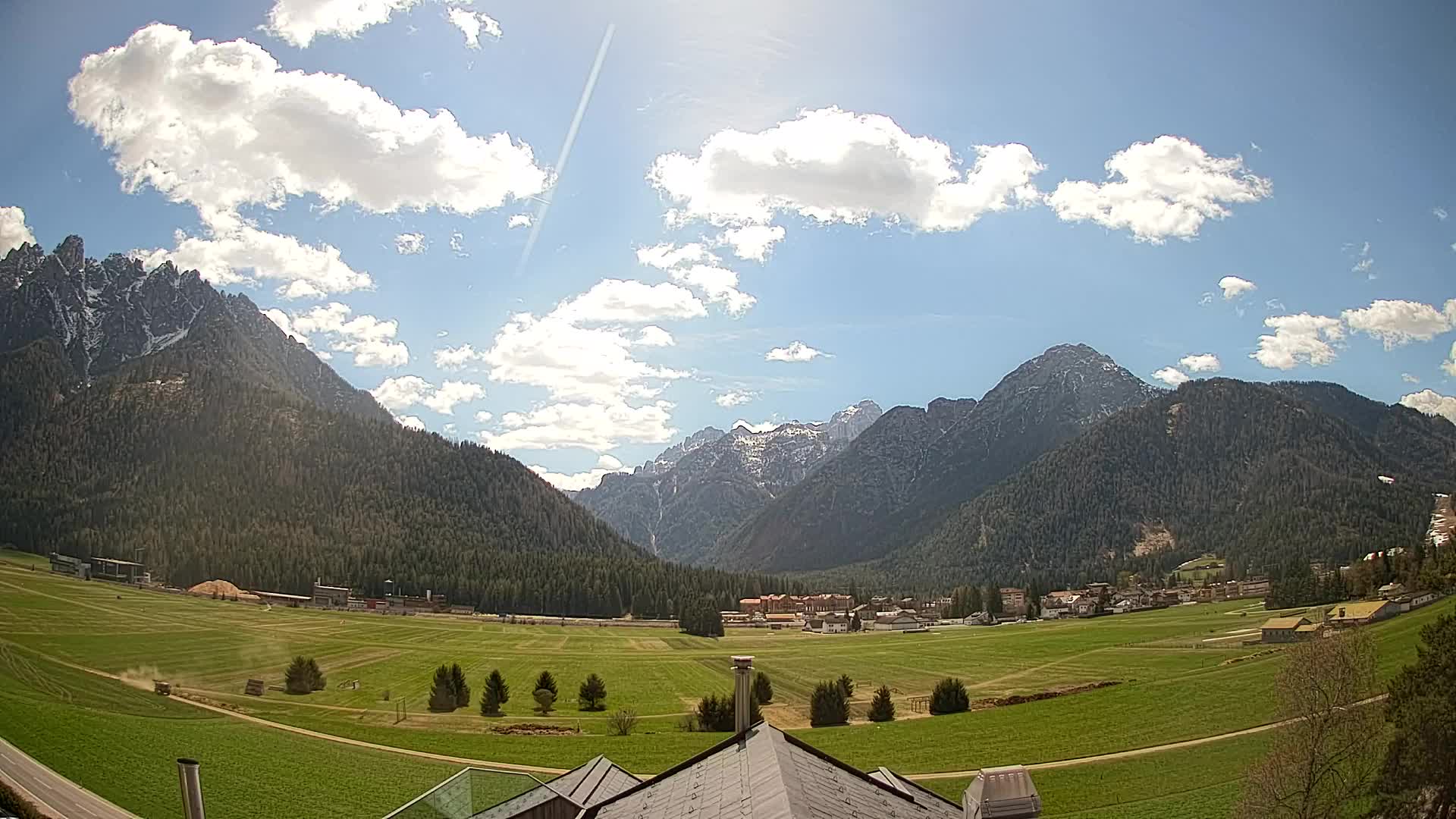 Webcam Dobbiaco Dolomiti – Vista dall’Hotel Rosengarten