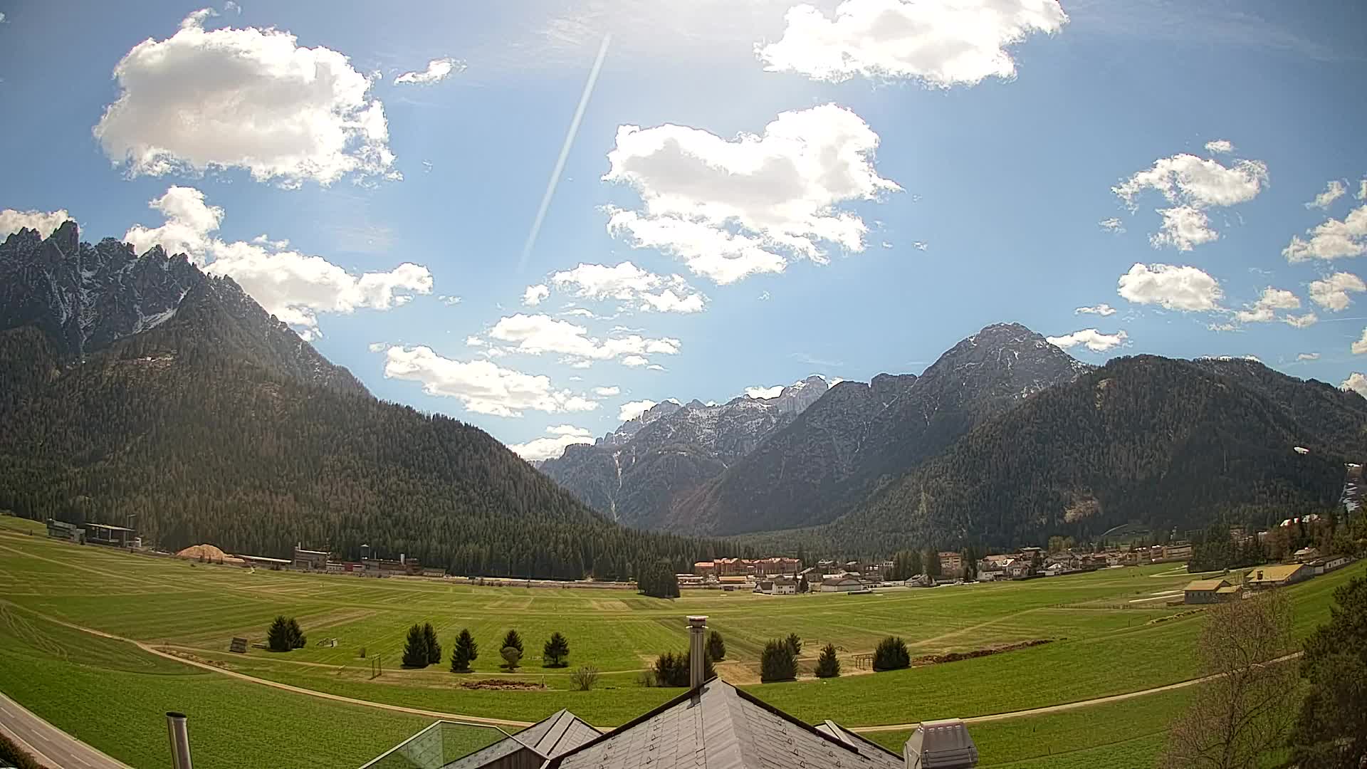 Webcam Toblach Dolomiten – Blick vom Hotel Rosengarten