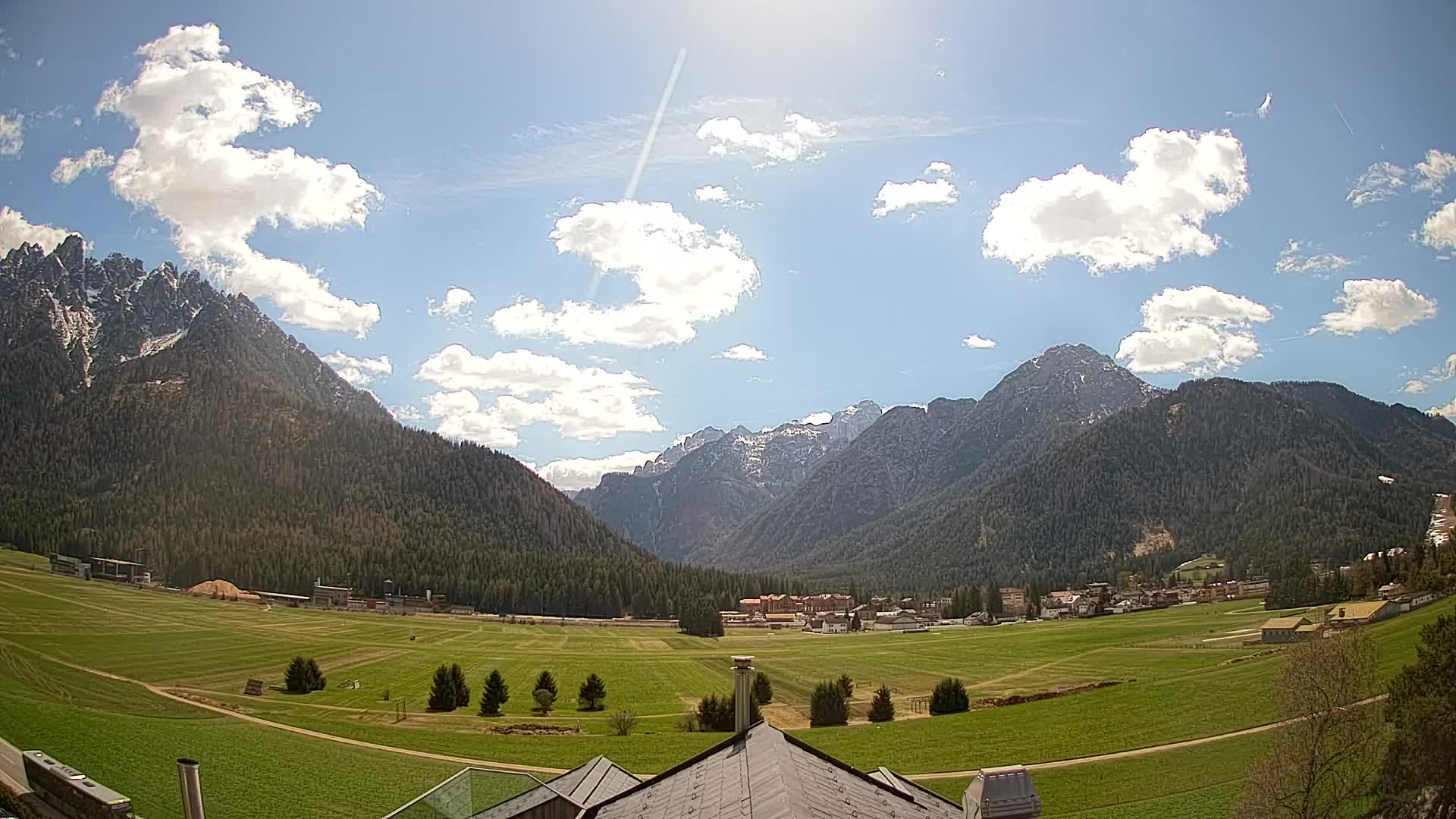 Webcam Toblach Dolomitas – Vista desde el Hotel Rosengarten