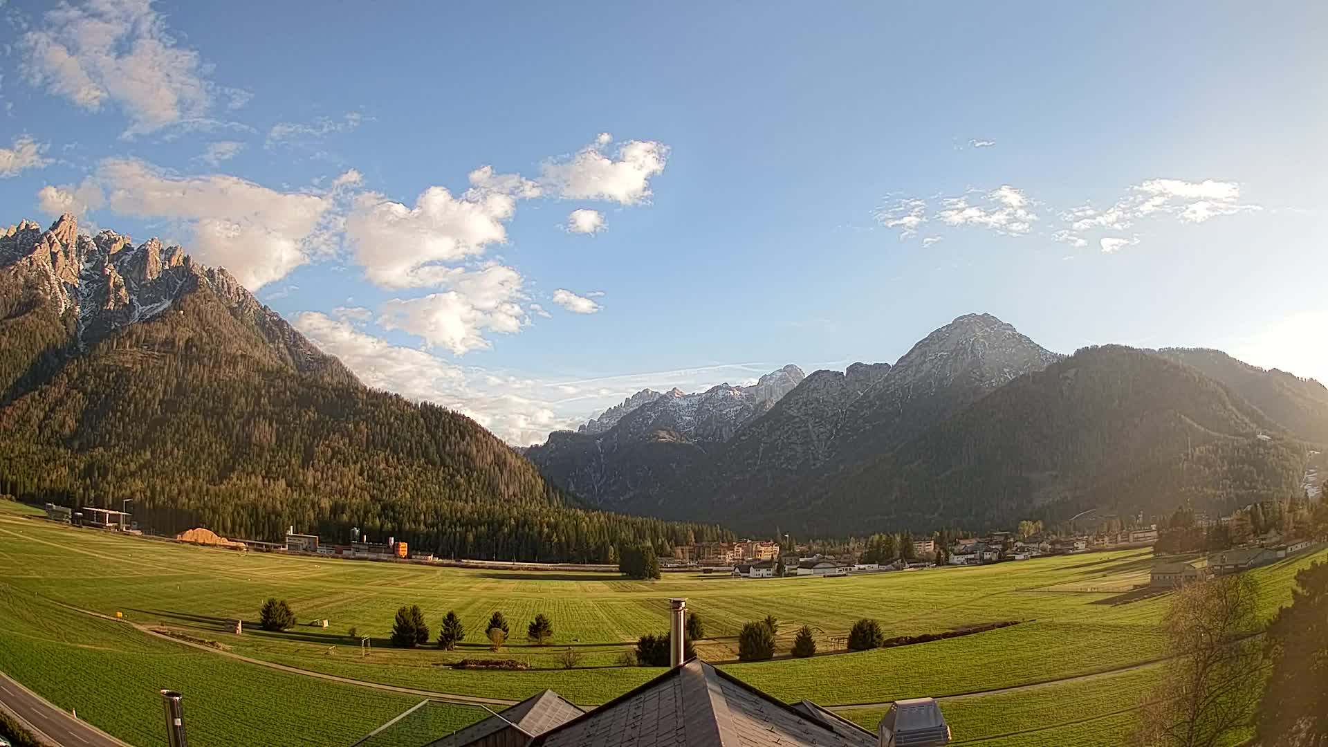 Webcam Toblach Dolomiten – Blick vom Hotel Rosengarten