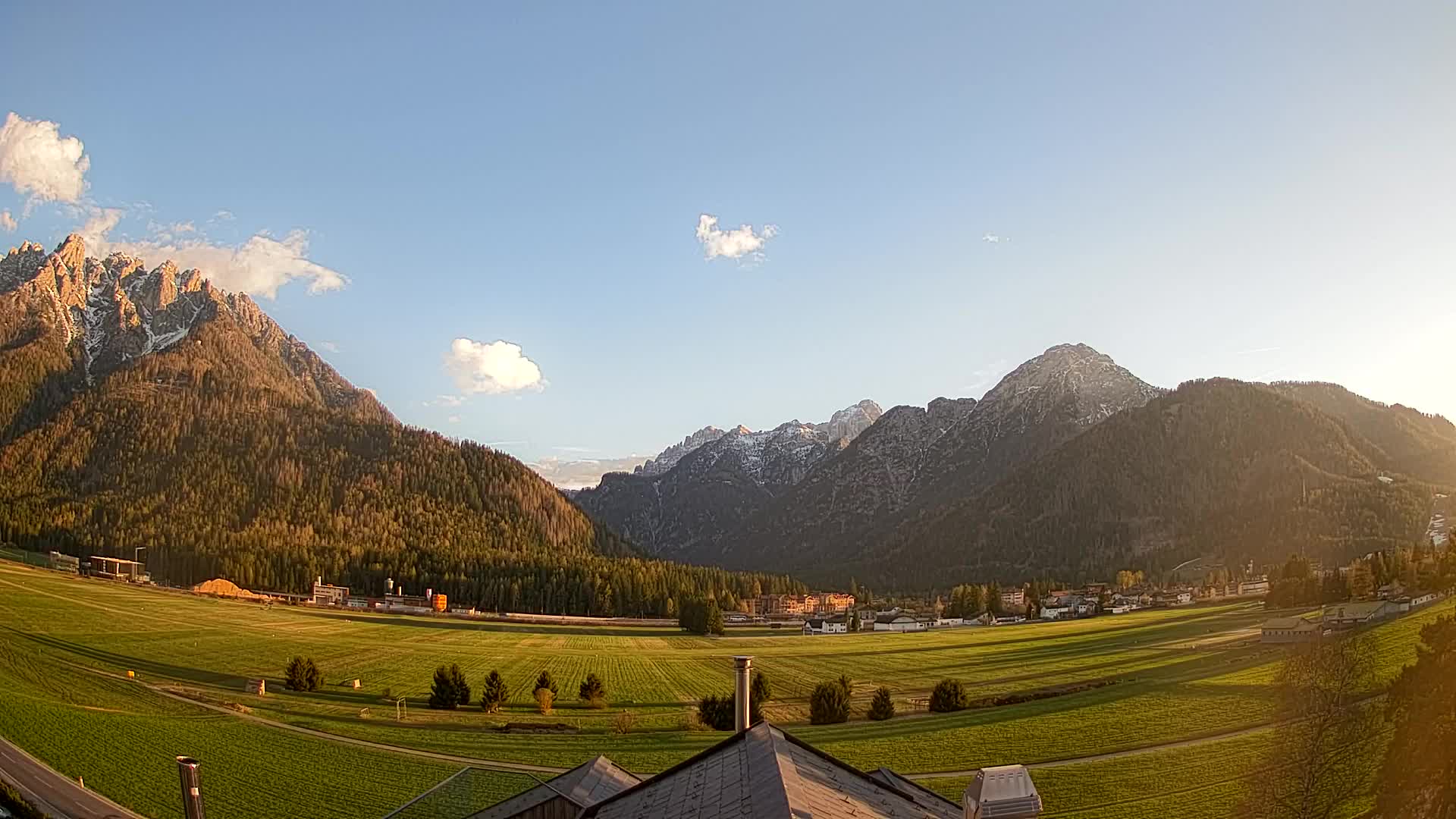 Webcam Toblach Dolomitas – Vista desde el Hotel Rosengarten
