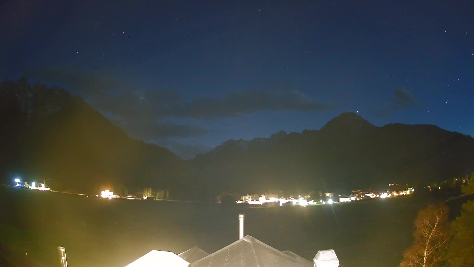 Webcam Toblach Dolomites – View from Hotel Rosengarten