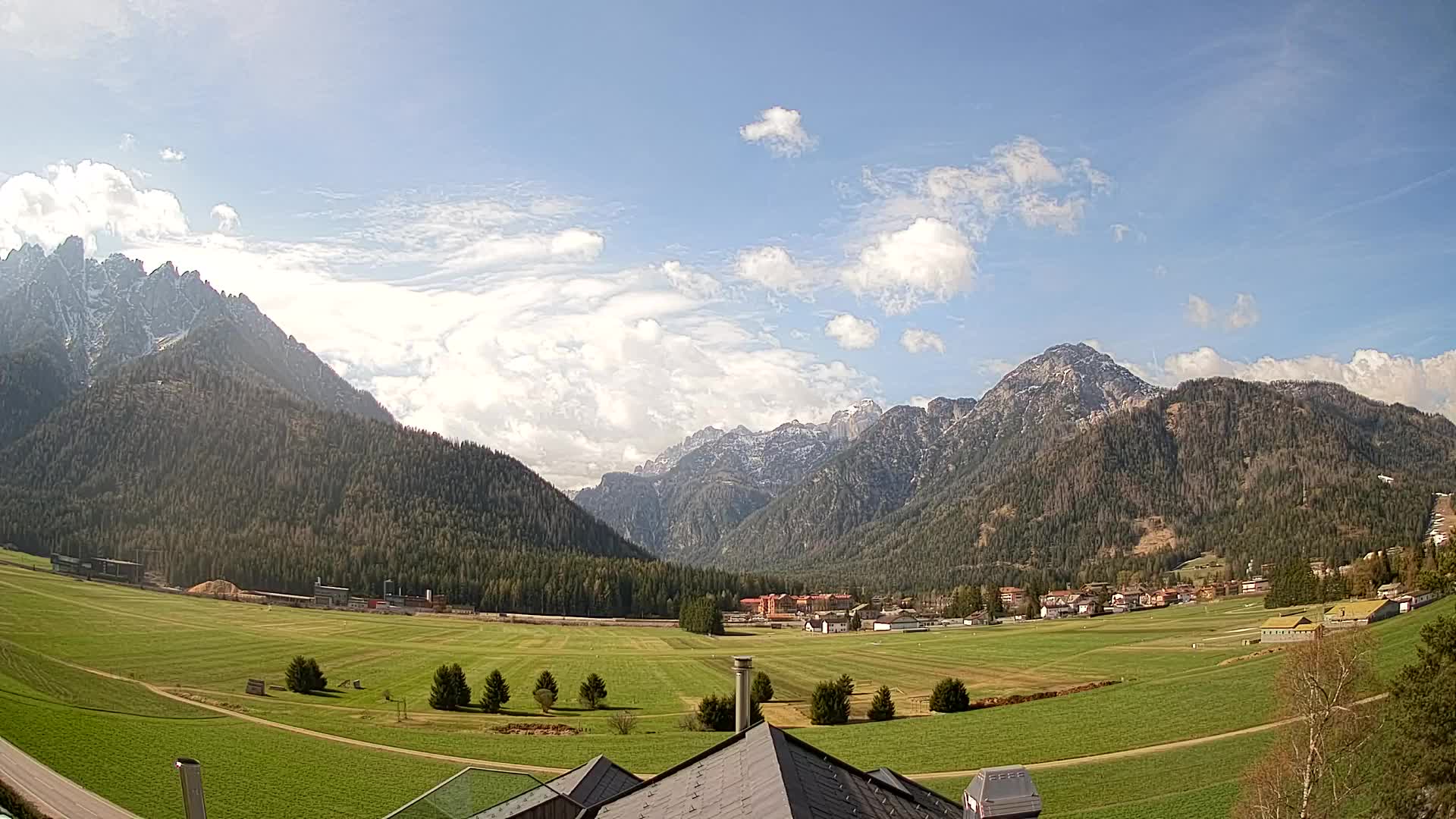 Webcam Toblach Dolomites – Vue depuis l’Hôtel Rosengarten