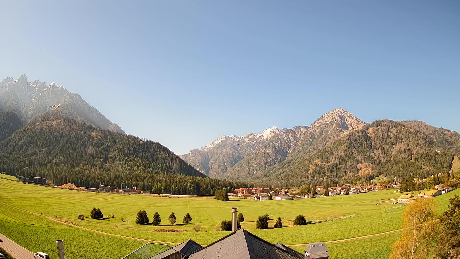 Webcam Toblach Dolomiten – Blick vom Hotel Rosengarten