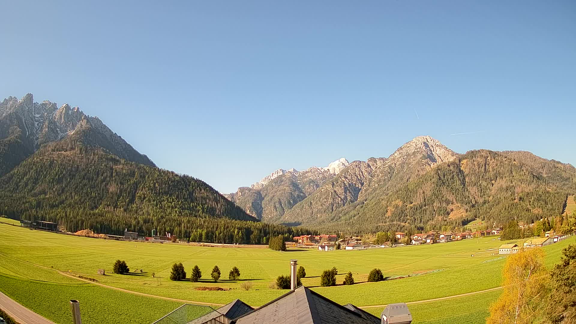 Webcam Toblach Dolomitas – Vista desde el Hotel Rosengarten