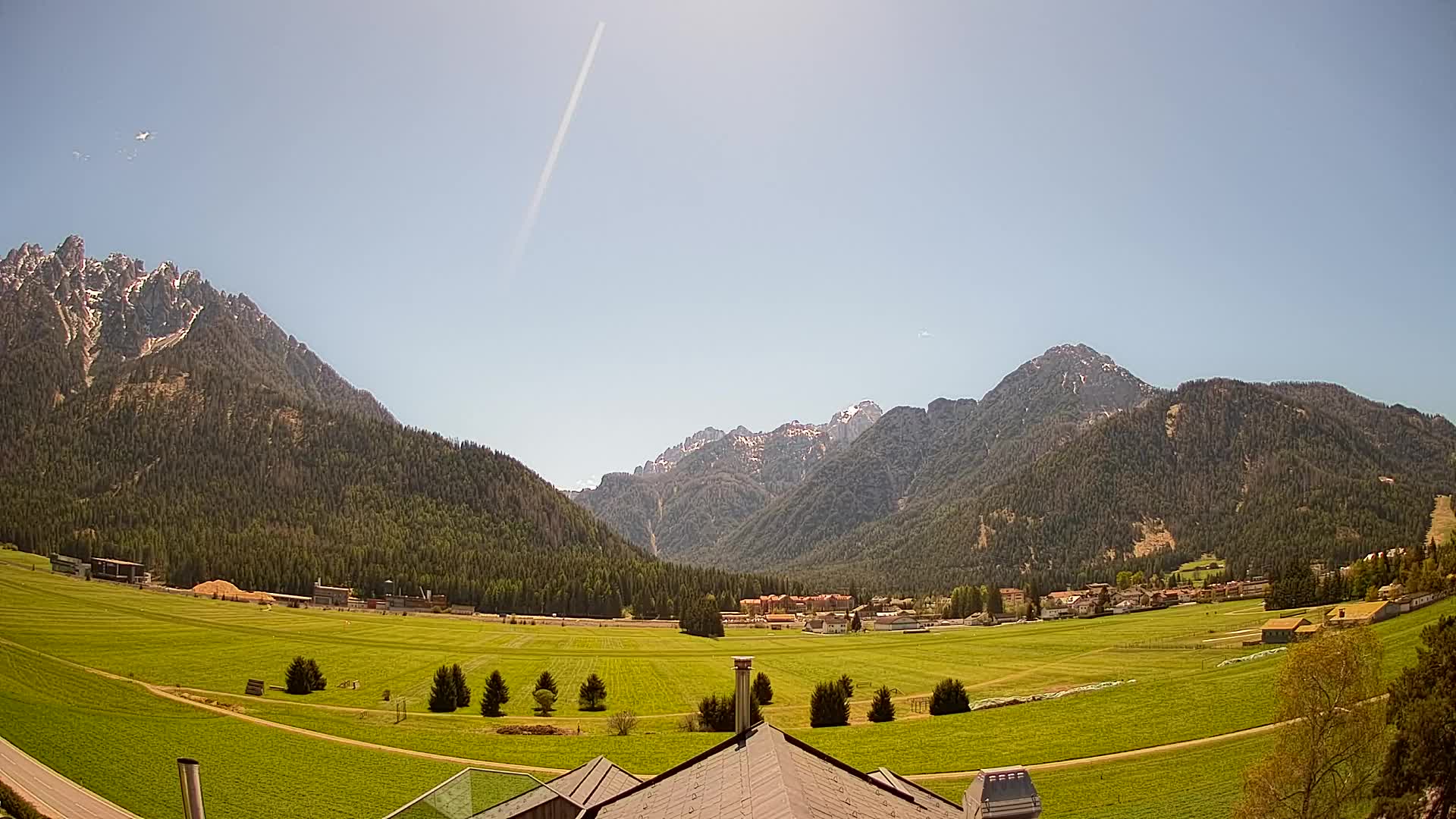 Webcam Toblach Dolomiten – Blick vom Hotel Rosengarten