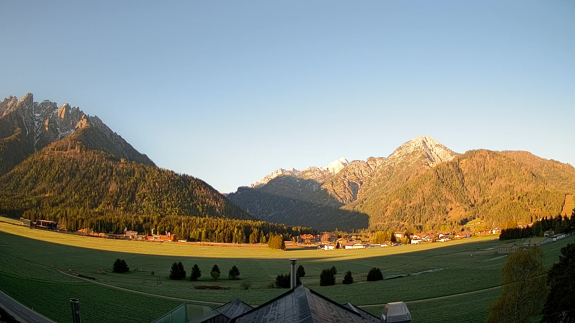 Webcam Toblach Dolomiten – Blick vom Hotel Rosengarten