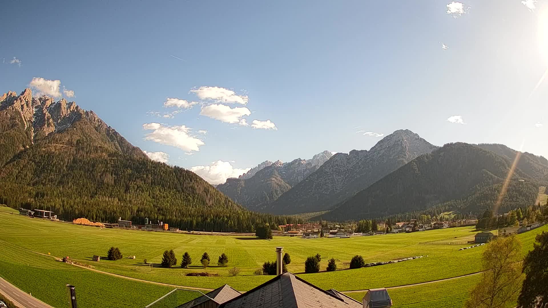 Webcam Dobbiaco Dolomiti – Vista dall’Hotel Rosengarten
